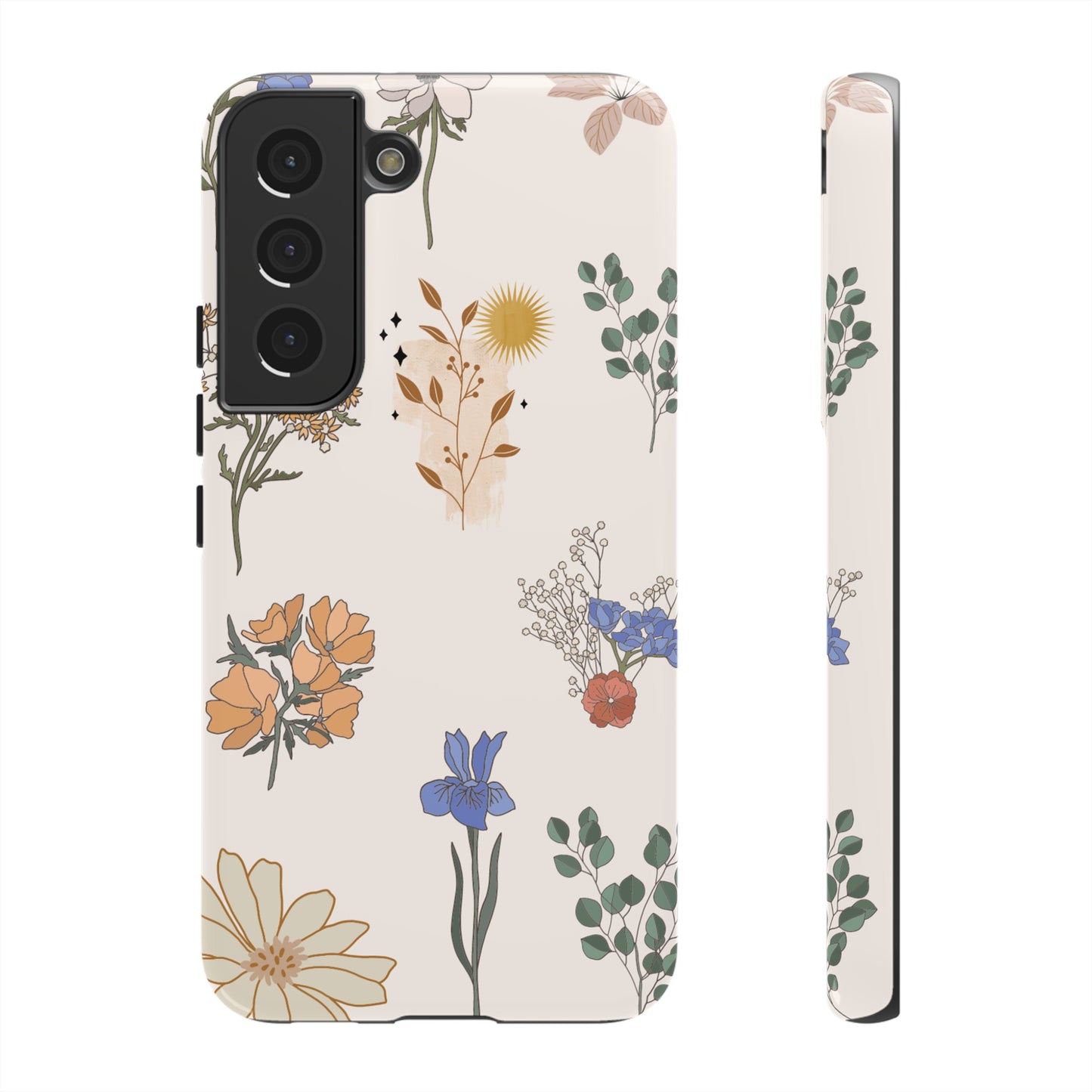 Floral Collage Phone Case | iPhone 15 Plus/ Pro, 14, 13, 12| Google Pixel 7, Pro, 5| Samsung Galaxy S23 All Major Phone Models