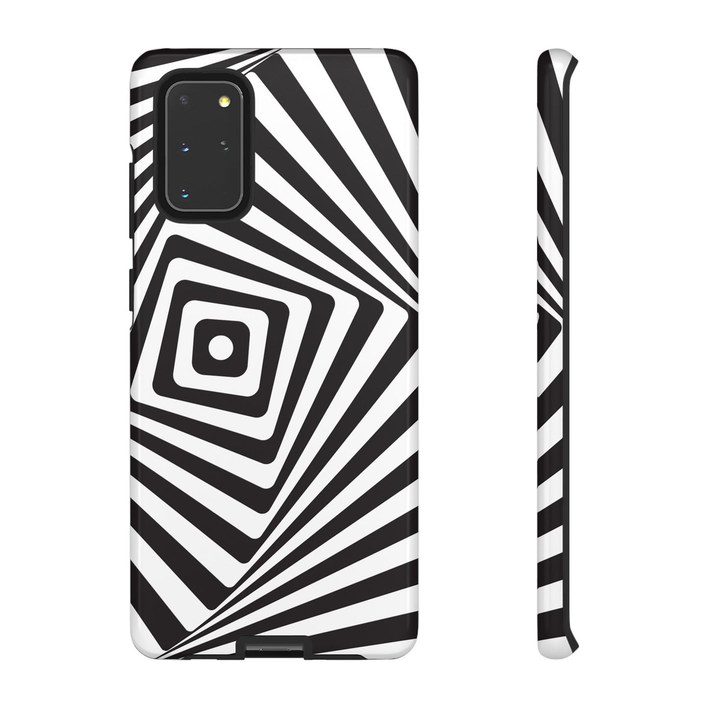 Black & White Spiral Wallpaper Phone Case | iPhone 15 Plus/ Pro, 14, 13, 12| Google Pixel 7, Pro, 5| Samsung Galaxy S23 All Major Phone Models