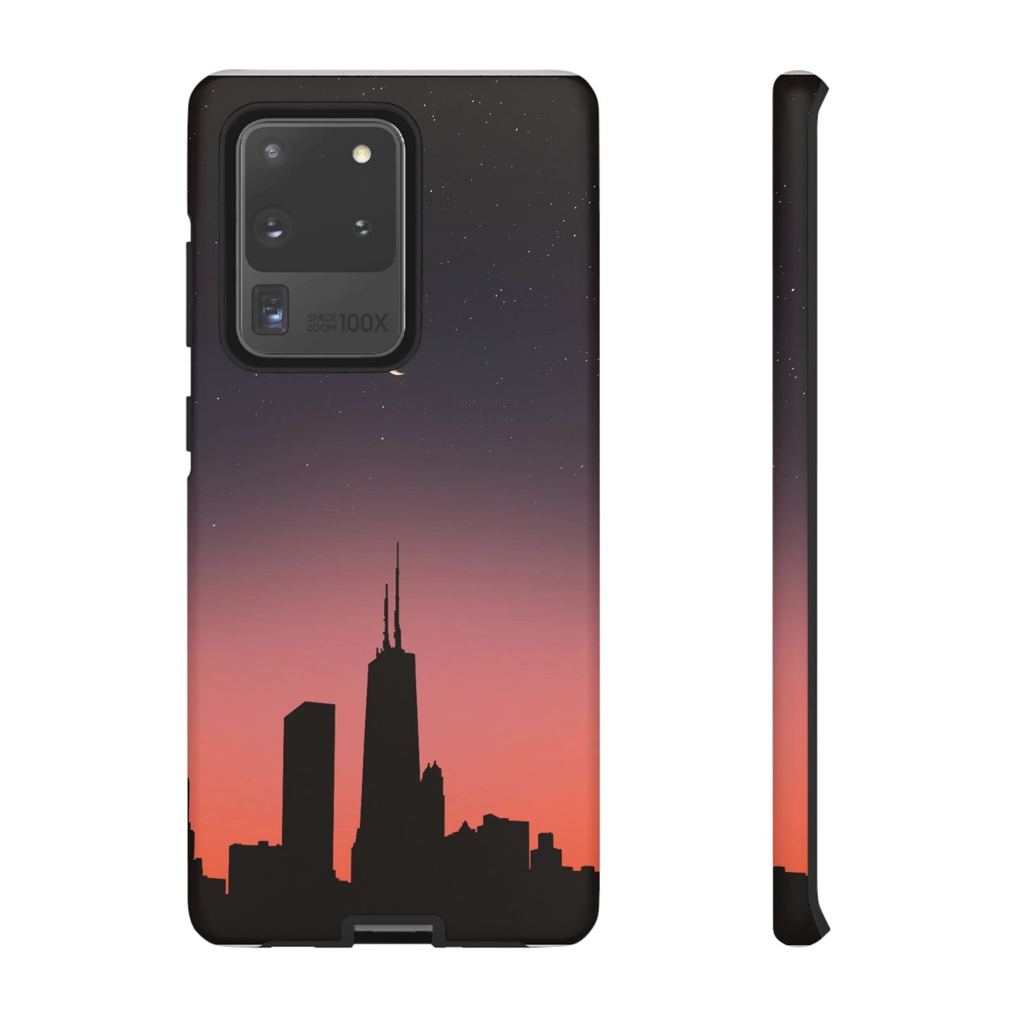 Chicago Skyline Wallpaper Phone Case | iPhone 15 Plus/ Pro, 14, 13, 12| Google Pixel 7, Pro, 5| Samsung Galaxy S23 All Major Phone Models