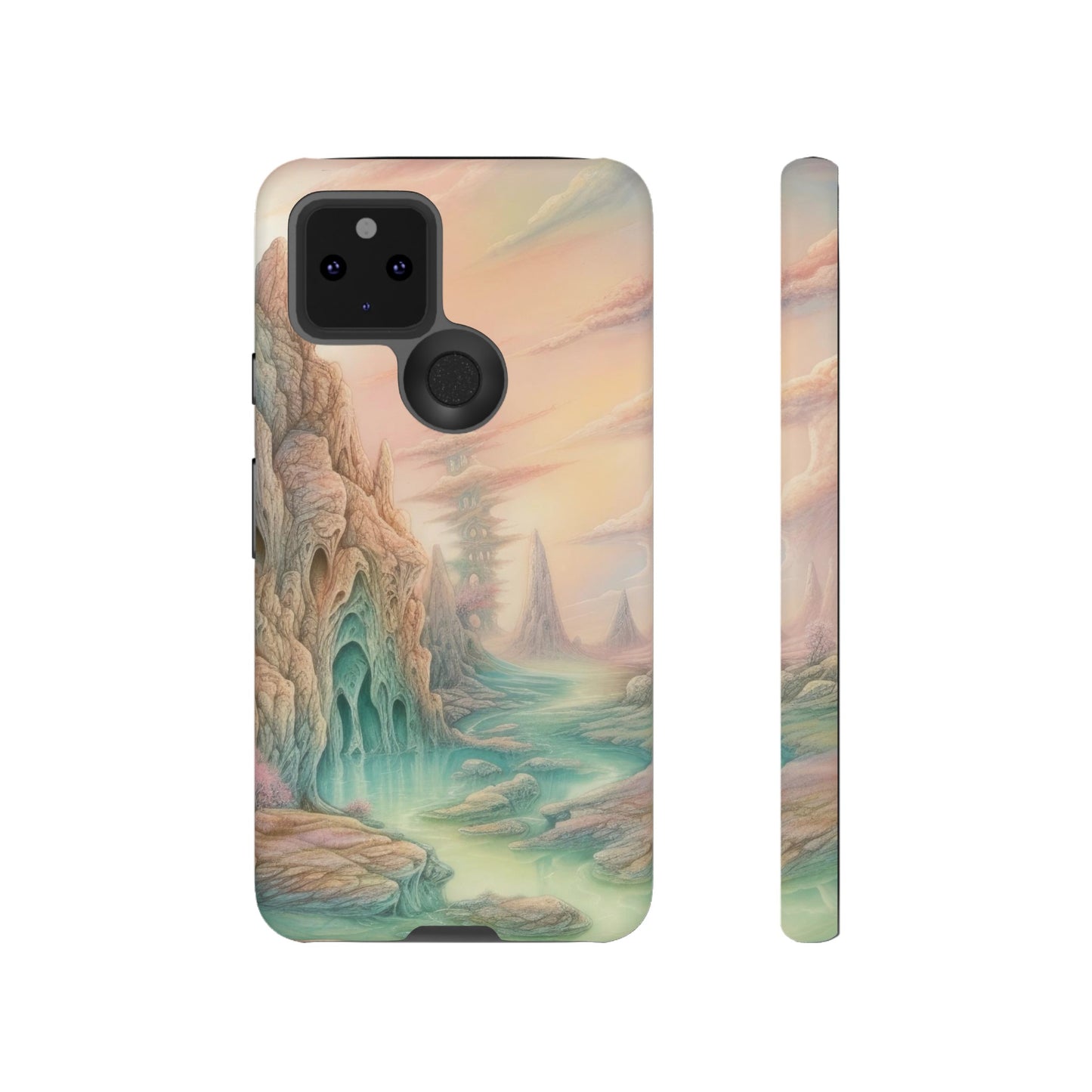 Caves Sci-Fi Wallpaper Phone Case | iPhone 15 Plus/ Pro, 14, 13, 12| Google Pixel 7, Pro, 5| Samsung Galaxy S23 All Major Phone Models