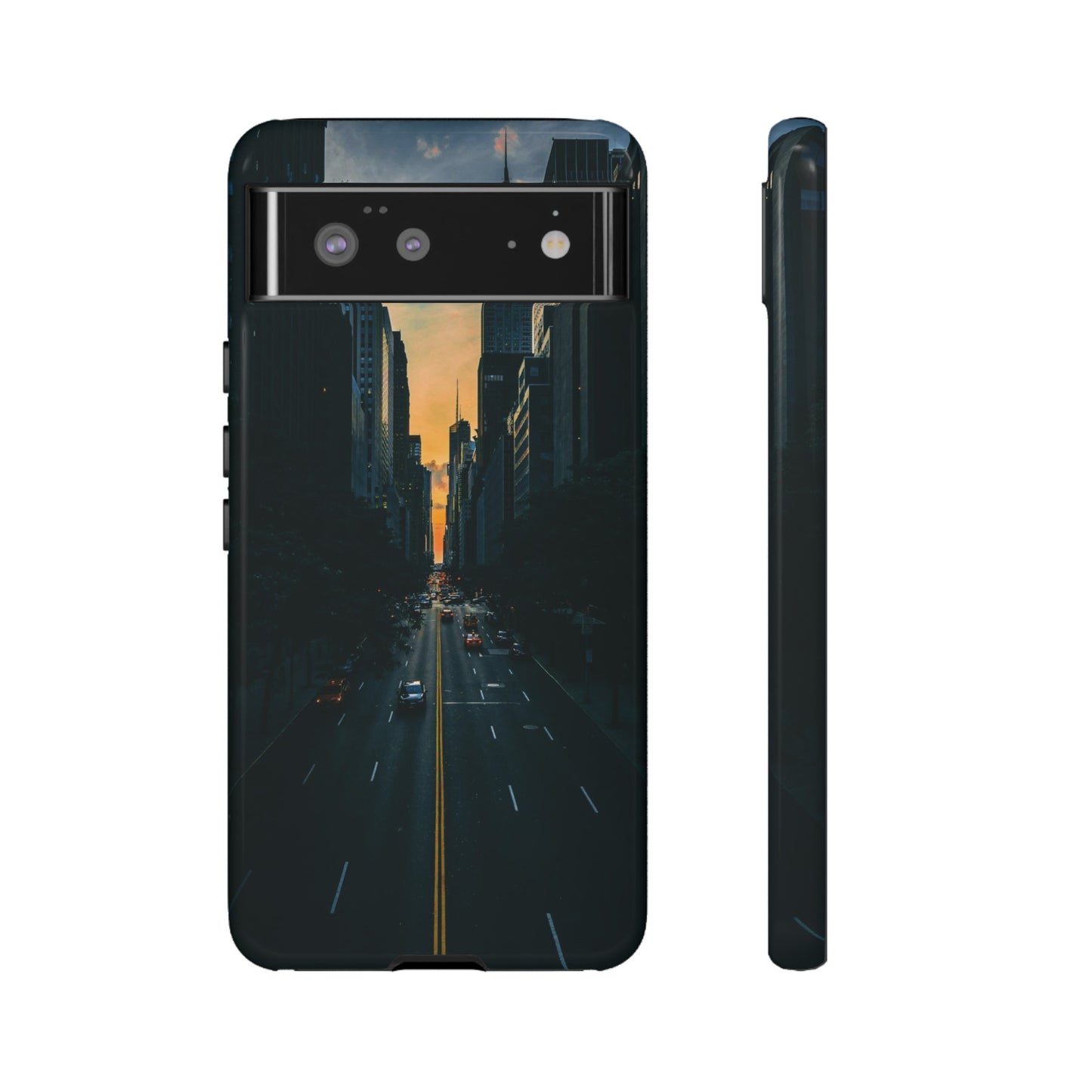 City Sunset Wallpaper Phone Case | iPhone 15 Plus/ Pro, 14, 13, 12| Google Pixel 7, Pro, 5| Samsung Galaxy S23 All Major Phone Models