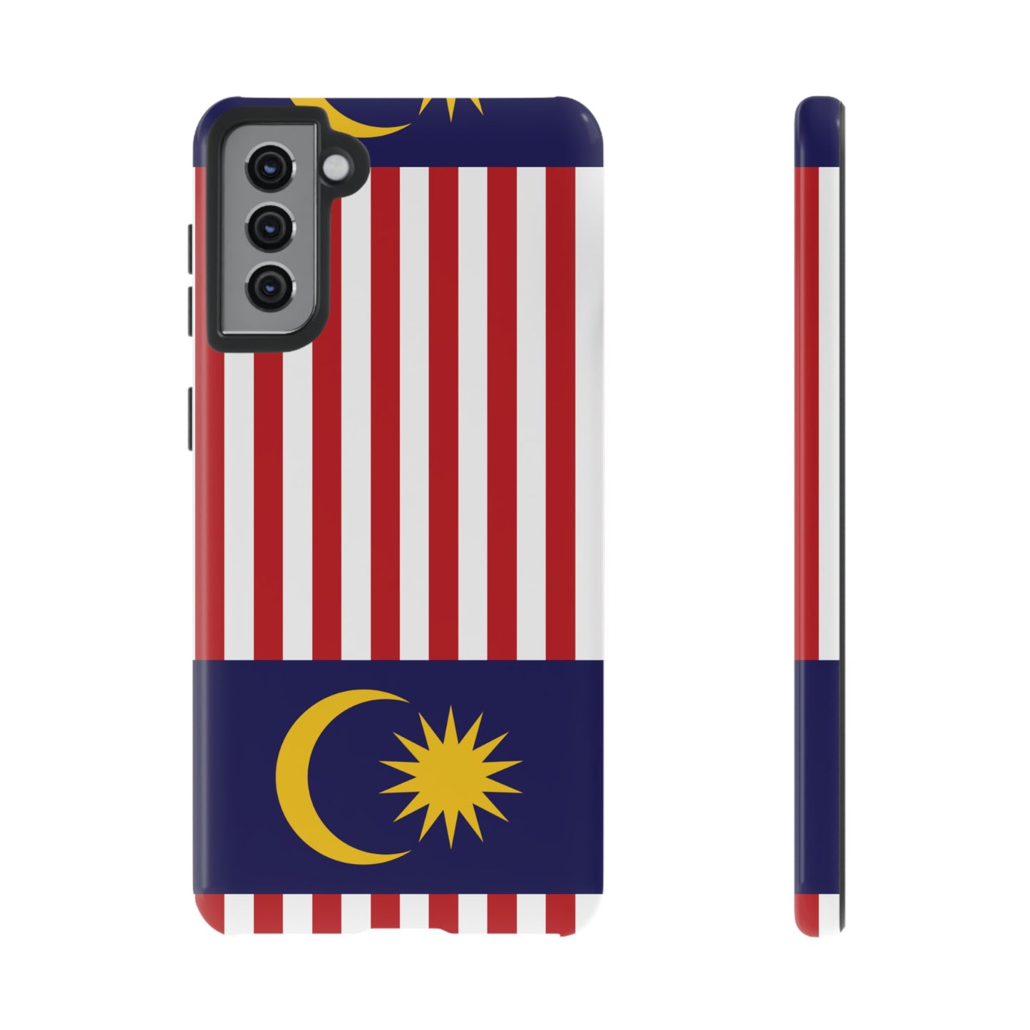 Malaysia Flag Phone Case | iPhone 15 Plus/ Pro, 14, 13, 12| Google Pixel 7, Pro, 5| Samsung Galaxy S23 All Major Phone Models