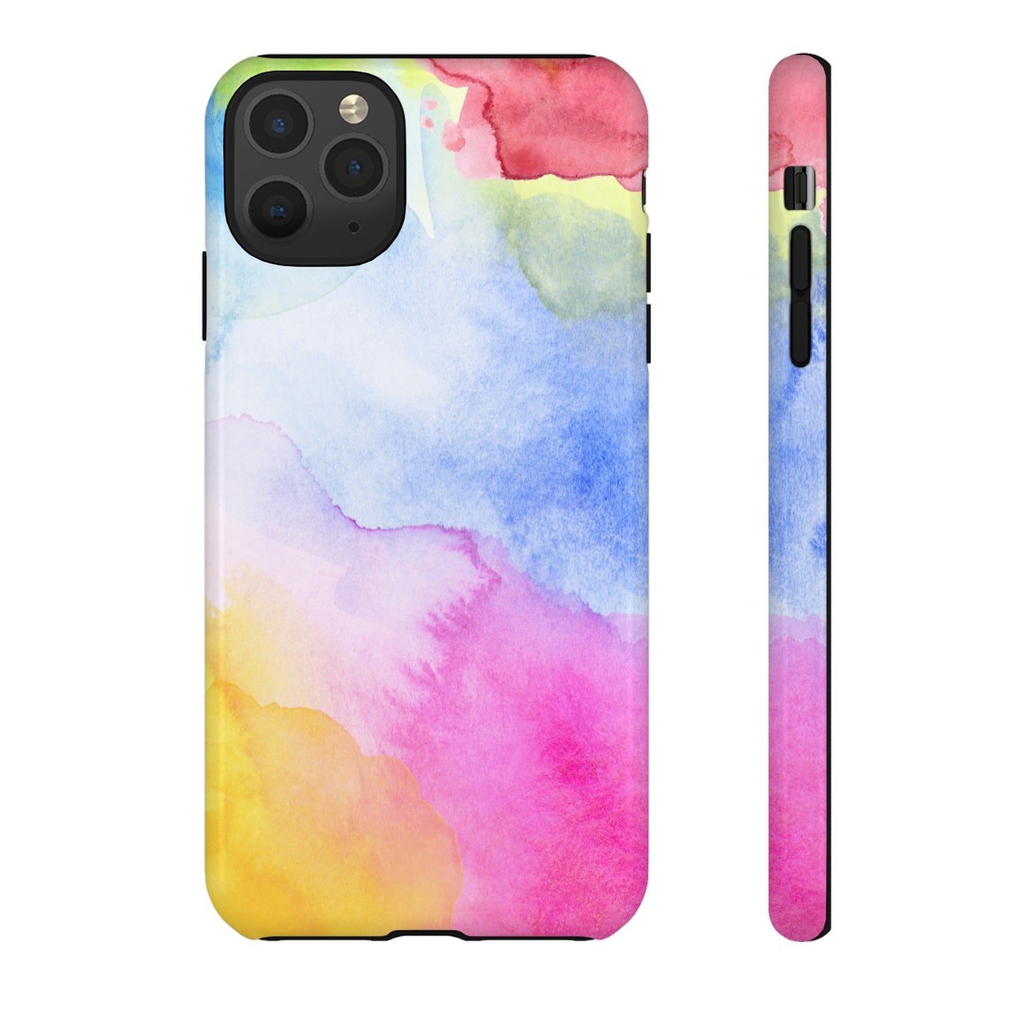 Watercolour Rainbow Phone Case | iPhone 15 Plus/ Pro, 14, 13, 12| Google Pixel 7, Pro, 5| Samsung Galaxy S23 All Major Phone Models