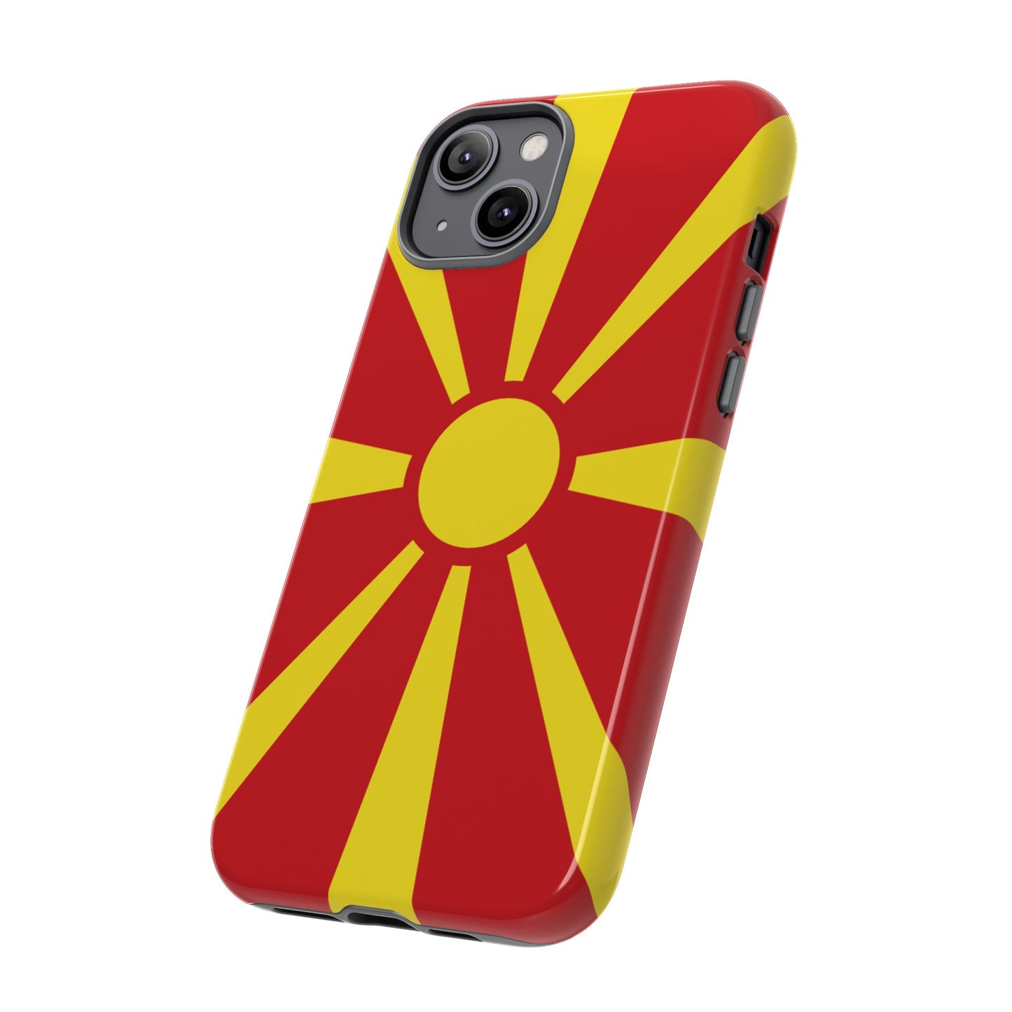 Macedonia Flag Phone Case | iPhone 15 Plus/ Pro, 14, 13, 12| Google Pixel 7, Pro, 5| Samsung Galaxy S23 All Major Phone Models