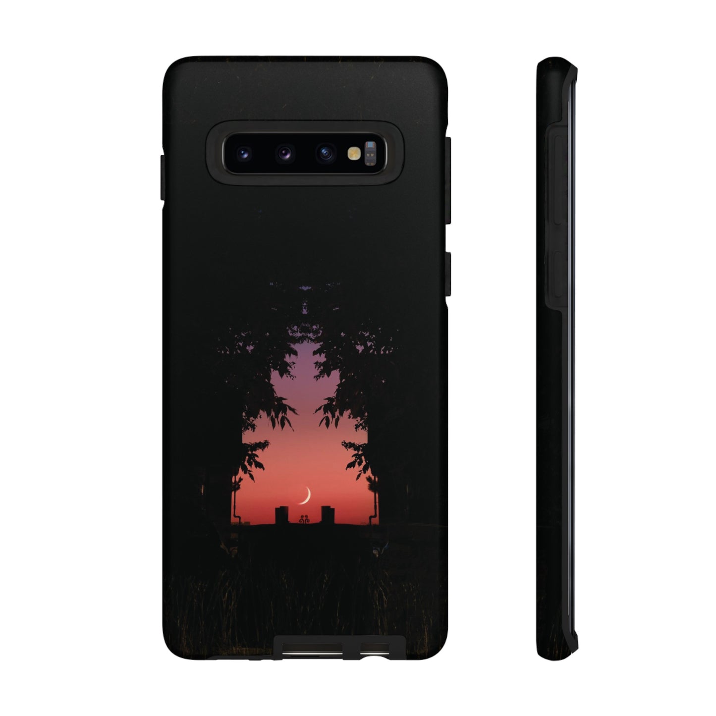 Crescent Night Wallpaper Phone Case | iPhone 15 Plus/ Pro, 14, 13, 12| Google Pixel 7, Pro, 5| Samsung Galaxy S23 All Major Phone Models