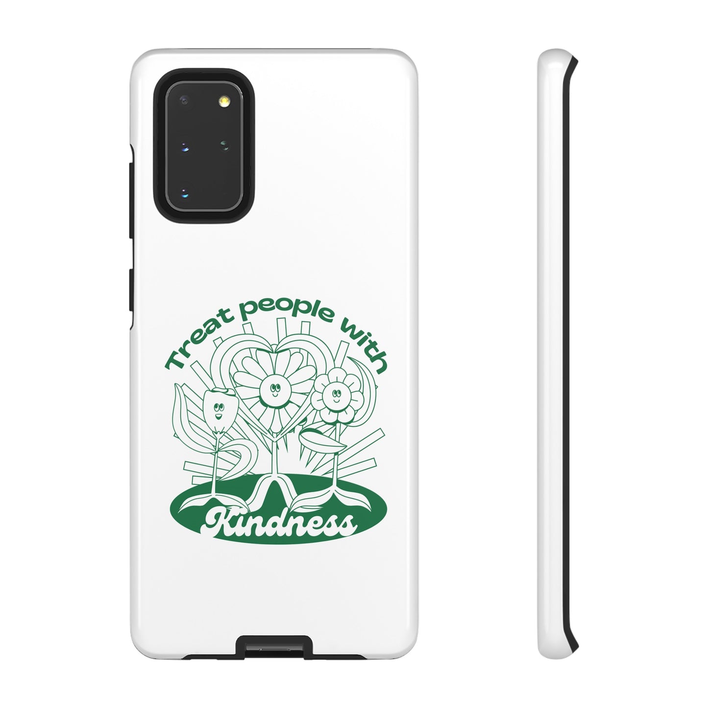 Treat People With Kindness Phone Case | iPhone 15 Plus/ Pro, 14, 13, 12| Google Pixel 7, Pro, 5| Samsung Galaxy S23 All Major Phone Models