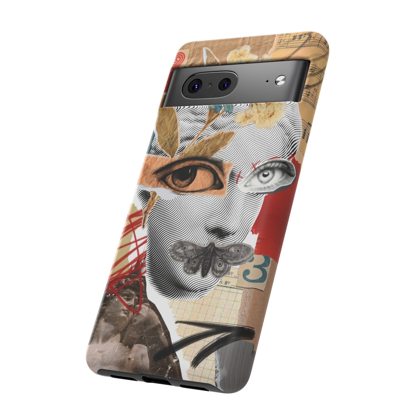 Woman Collage Wallpaper Phone Case | iPhone 15 Plus/ Pro, 14, 13, 12| Google Pixel 7, Pro, 5| Samsung Galaxy S23 All Major Phone Models