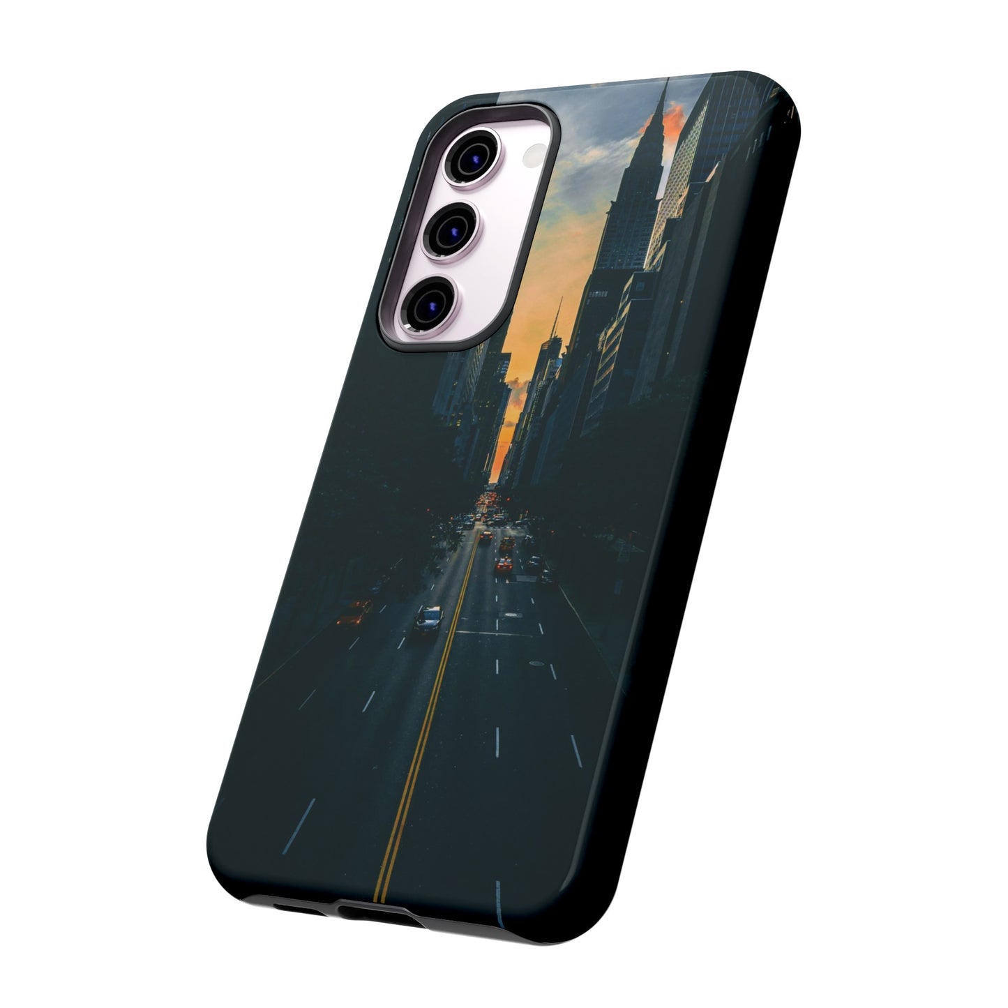 City Sunset Wallpaper Phone Case | iPhone 15 Plus/ Pro, 14, 13, 12| Google Pixel 7, Pro, 5| Samsung Galaxy S23 All Major Phone Models