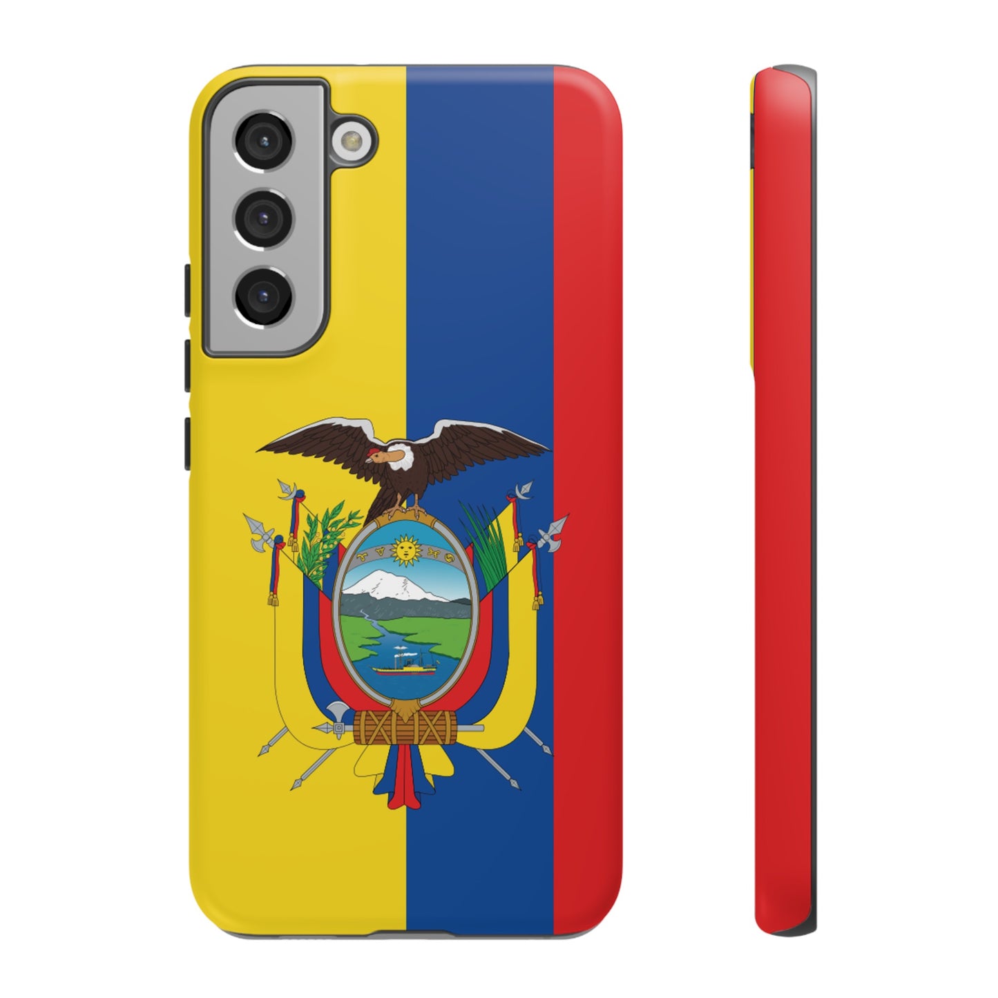 Ecuador Flag Phone Case | iPhone 15 Plus/ Pro, 14, 13, 12| Google Pixel 7, Pro, 5| Samsung Galaxy S23 All Major Phone Models