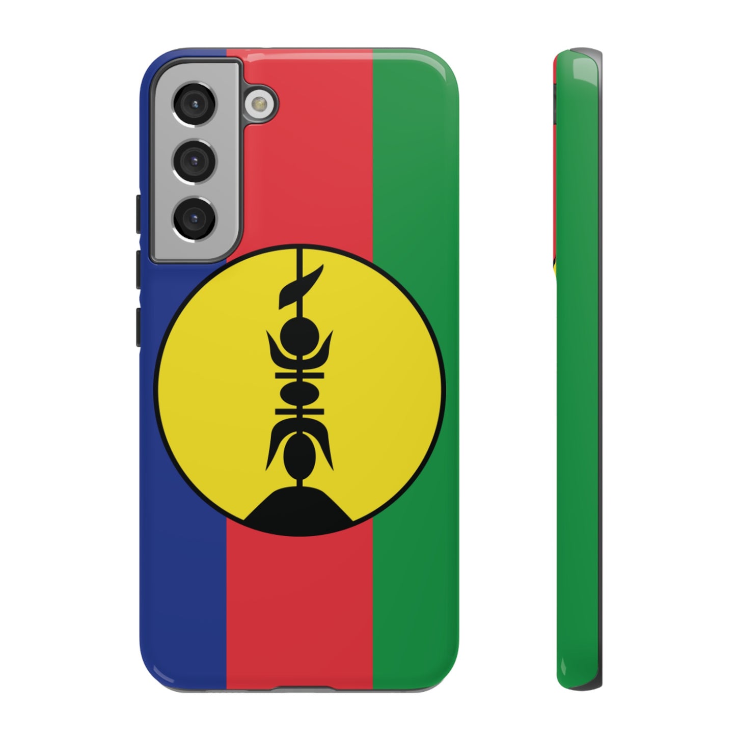 New Caledonia Flag Phone Case | iPhone 15 Plus/ Pro, 14, 13, 12| Google Pixel 7, Pro, 5| Samsung Galaxy S23 All Major Phone Models