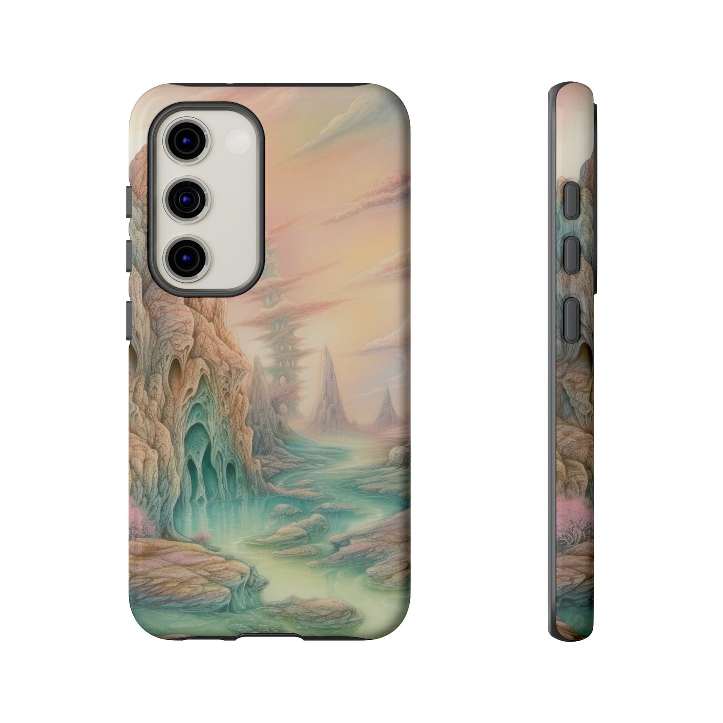 Caves Sci-Fi Wallpaper Phone Case | iPhone 15 Plus/ Pro, 14, 13, 12| Google Pixel 7, Pro, 5| Samsung Galaxy S23 All Major Phone Models