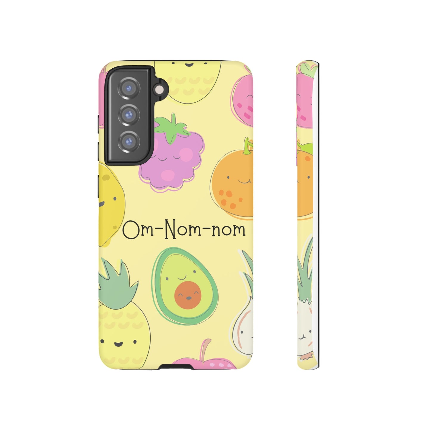 Om-Nom-Nom Phone Case | iPhone 15 Plus/ Pro, 14, 13, 12| Google Pixel 7, Pro, 5| Samsung Galaxy S23 All Major Phone Models