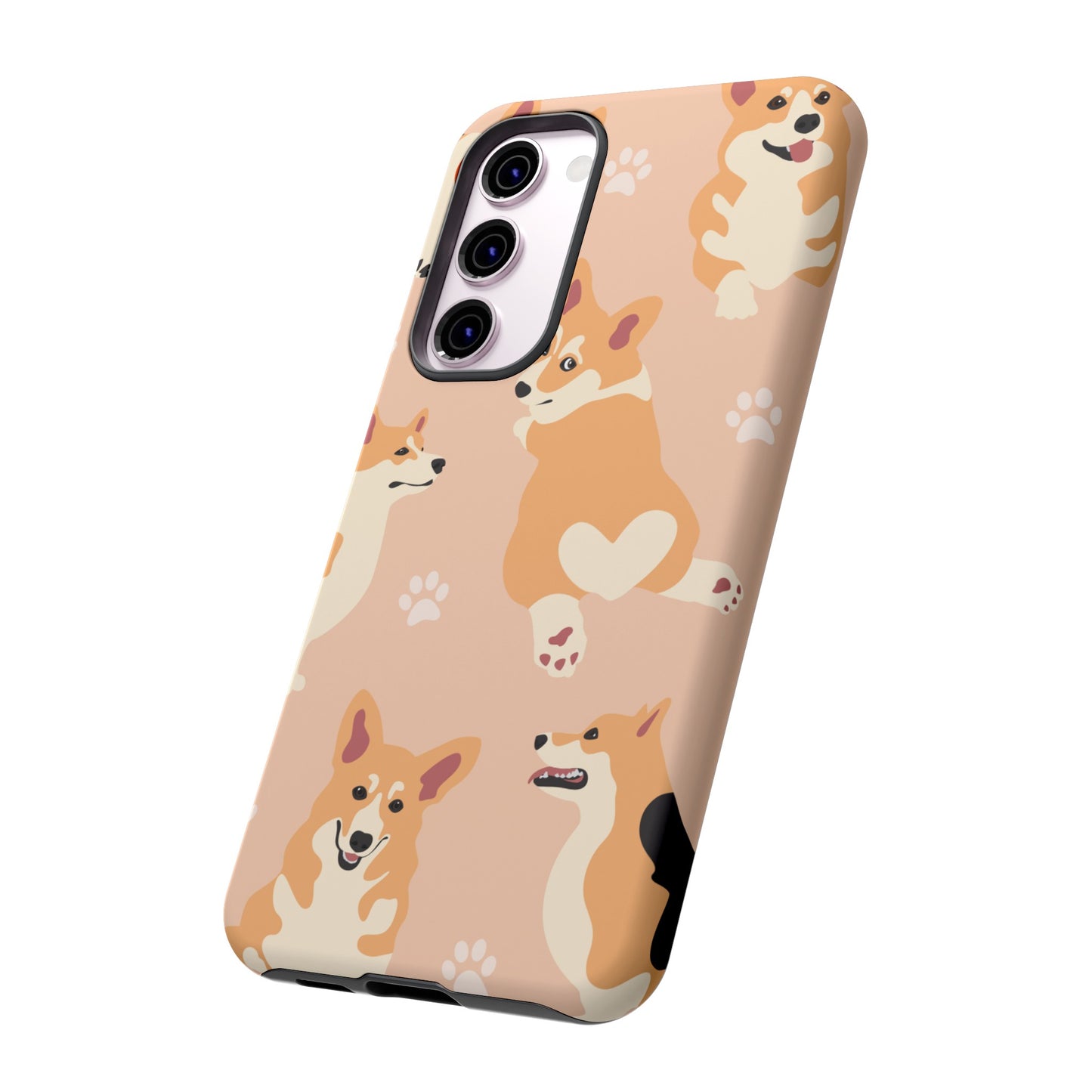 Corgi Wallpaper Phone Case | iPhone 15 Plus/ Pro, 14, 13, 12| Google Pixel 7, Pro, 5| Samsung Galaxy S23 All Major Phone Models