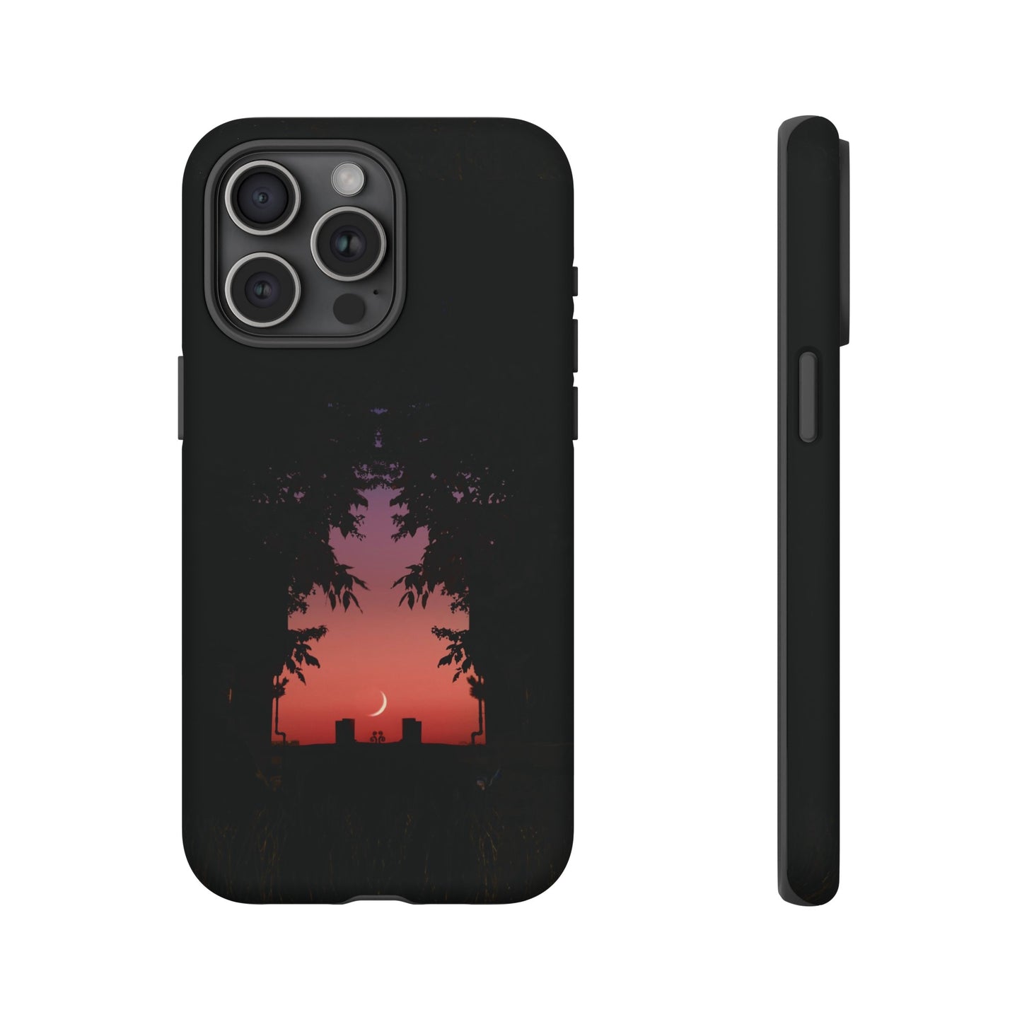 Crescent Night Wallpaper Phone Case | iPhone 15 Plus/ Pro, 14, 13, 12| Google Pixel 7, Pro, 5| Samsung Galaxy S23 All Major Phone Models