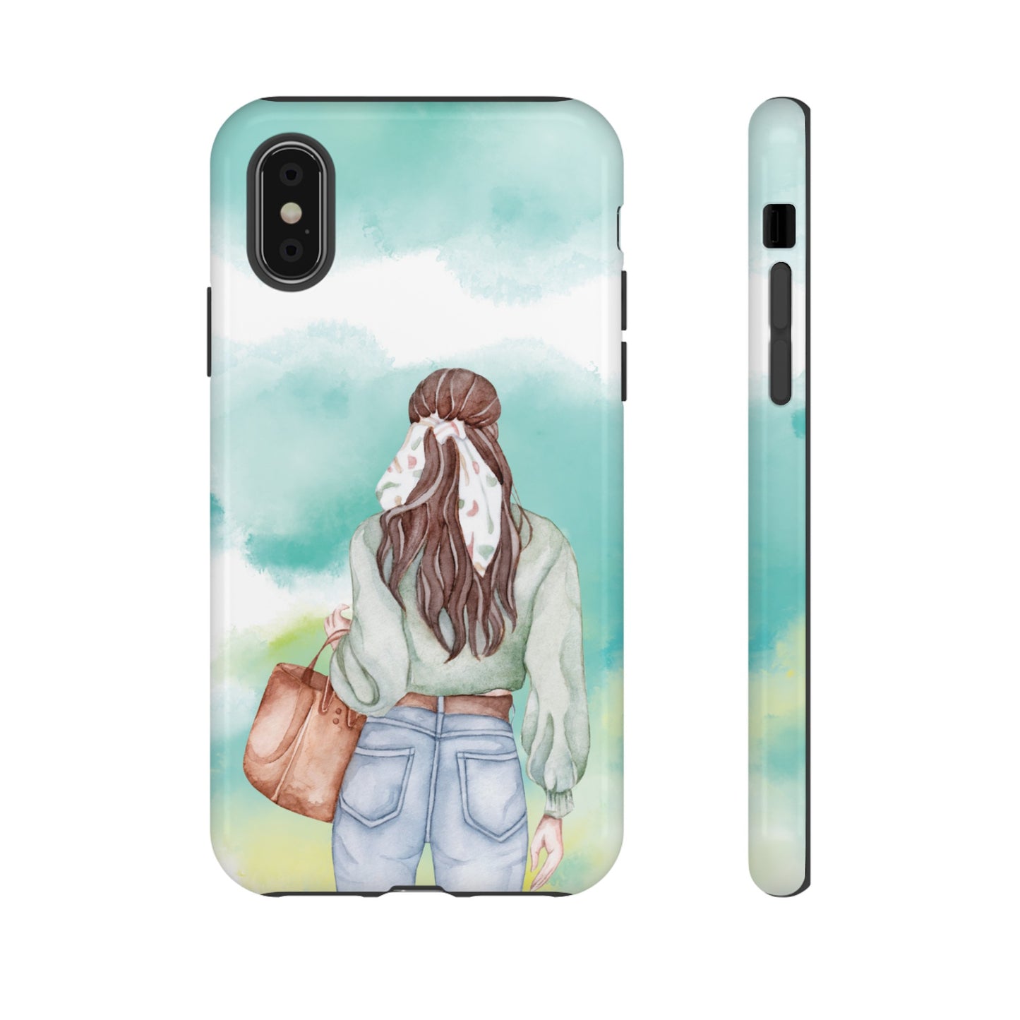 Girl Wallpaper Phone Case | iPhone 15 Plus/ Pro, 14, 13, 12| Google Pixel 7, Pro, 5| Samsung Galaxy S23 All Major Phone Models