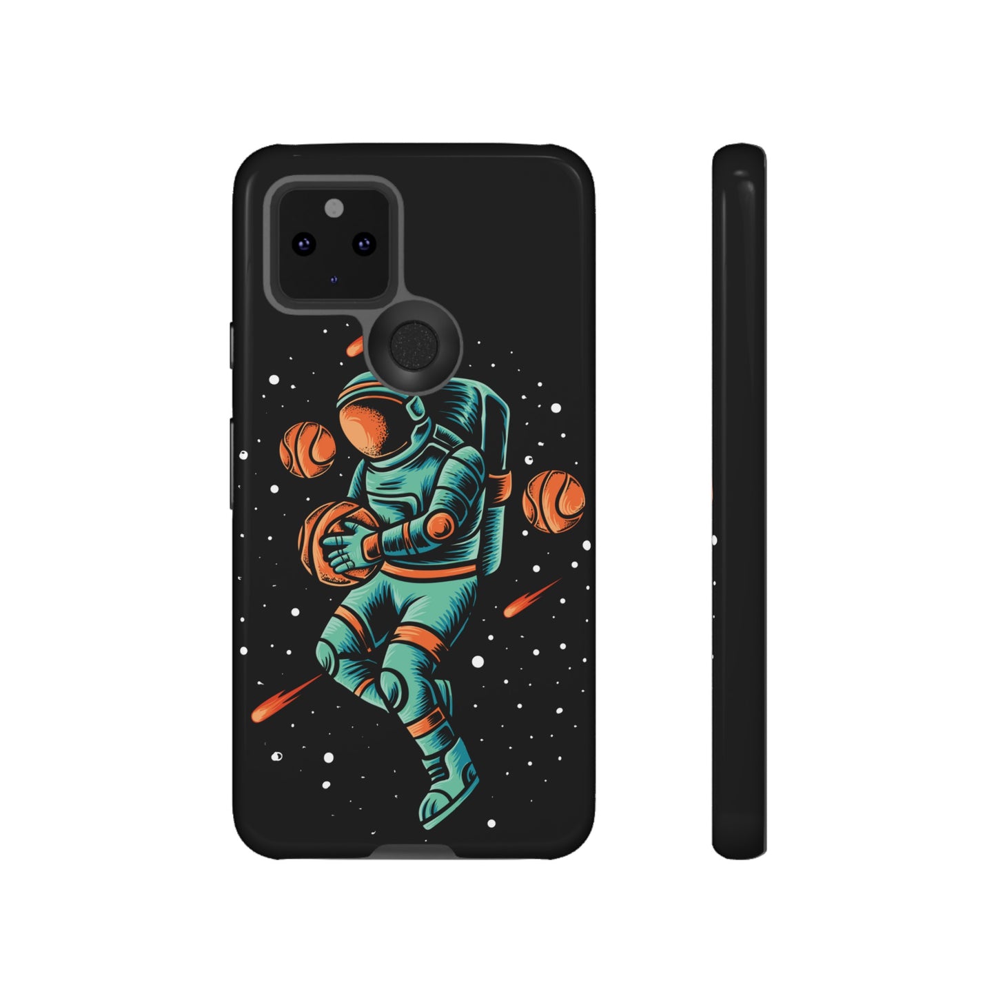 Space Basketball Phone Case | iPhone 15 Plus/ Pro, 14, 13, 12| Google Pixel 7, Pro, 5| Samsung Galaxy S23 All Major Phone Models