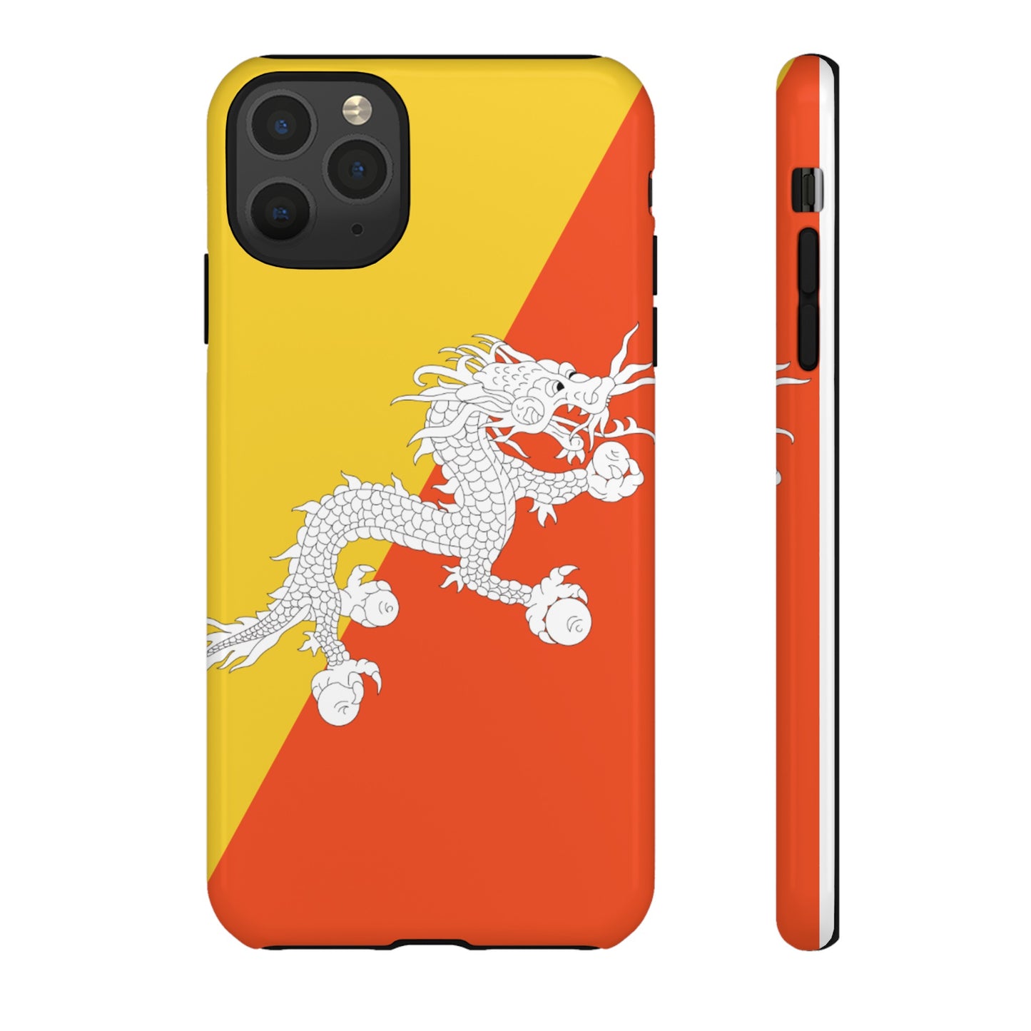 Bhutan Flag Phone Case | iPhone 15 Plus/ Pro, 14, 13, 12| Google Pixel 7, Pro, 5| Samsung Galaxy S23 All Major Phone Models