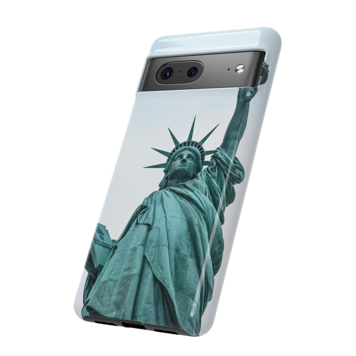 Statue of Liberty Wallpaper Phone Case | iPhone 15 Plus/ Pro, 14, 13, 12| Google Pixel 7, Pro, 5| Samsung Galaxy S23 All Major Phone Models