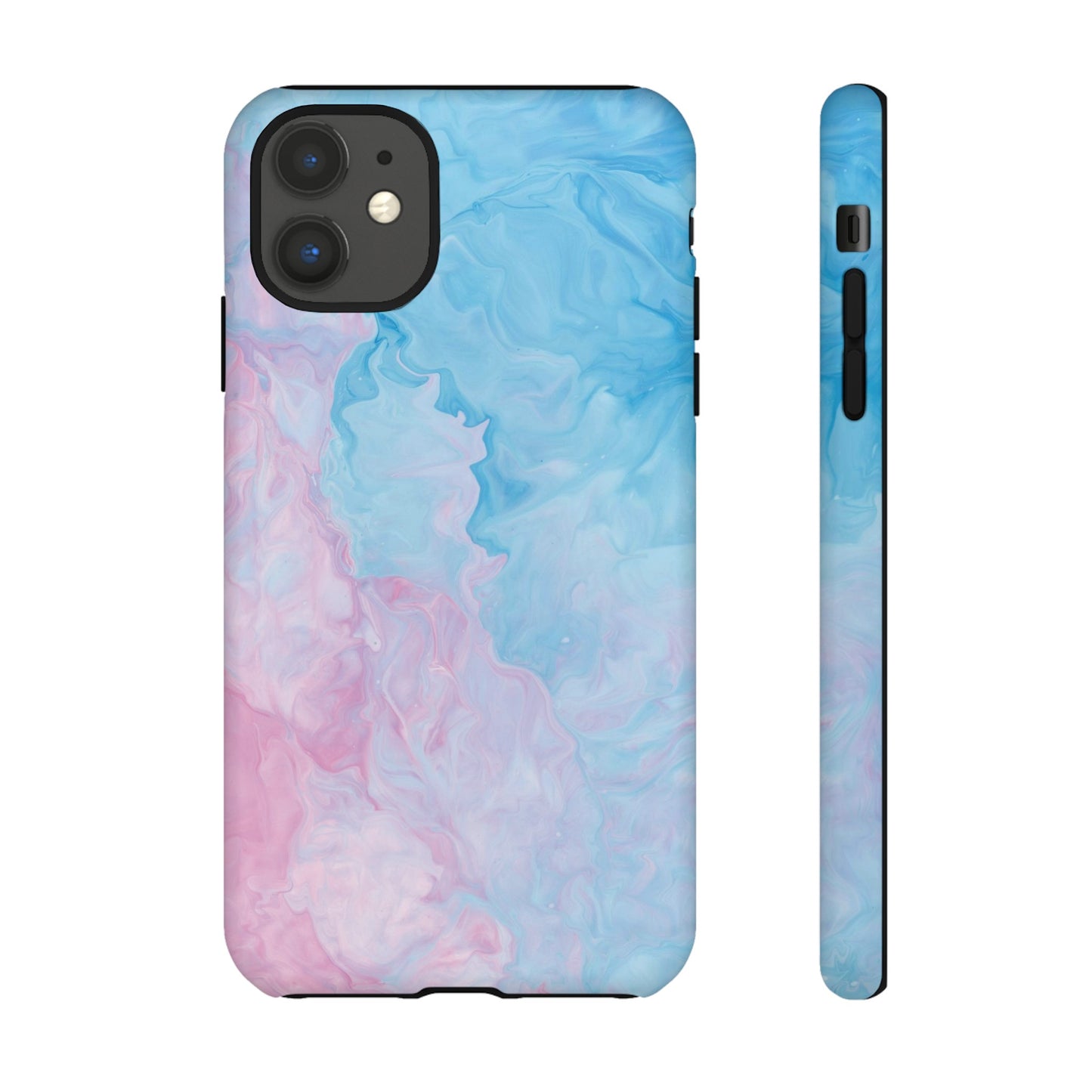 Splash of Blue & Pink Wallpaper Phone Case |iPhone 15 Plus/ Pro, 14, 13, 12|Google Pixel 7, Pro, 5|Samsung Galaxy S23 All Major Phone Models