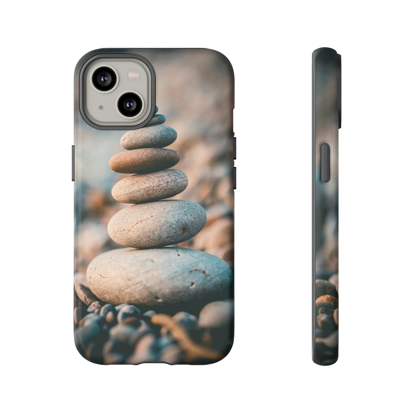 Rock Stack Wallpaper Phone Case | iPhone 15 Plus/ Pro, 14, 13, 12| Google Pixel 7, Pro, 5| Samsung Galaxy S23 All Major Phone Models