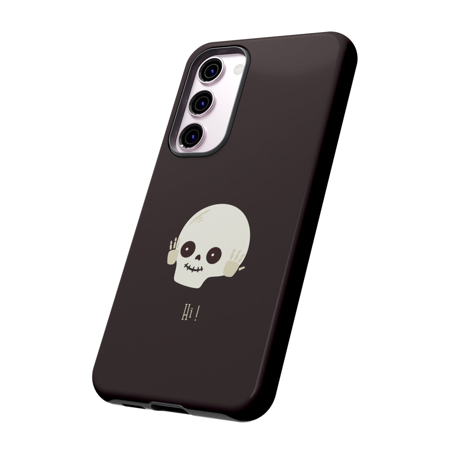 Hello Skull Phone Case | iPhone 15 Plus/ Pro, 14, 13, 12| Google Pixel 7, Pro, 5| Samsung Galaxy S23 All Major Phone Models