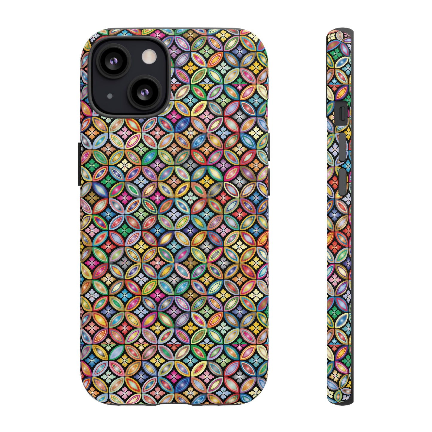 Geometric Pattern Wallpaper Phone Case | iPhone 15 Plus/ Pro, 14, 13, 12| Google Pixel 7, Pro, 5| Samsung Galaxy S23 All Major Phone Models