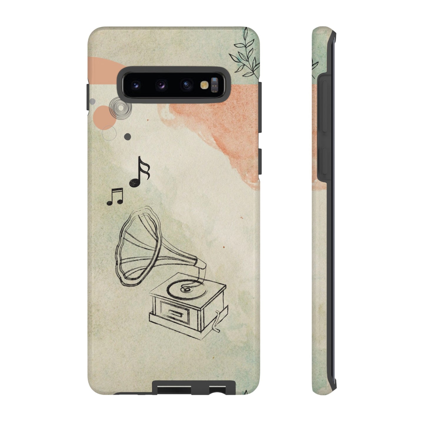 Record Player Wallpaper Phone Case | iPhone 15 Plus/ Pro, 14, 13, 12| Google Pixel 7, Pro, 5| Samsung Galaxy S23 All Major Phone Models