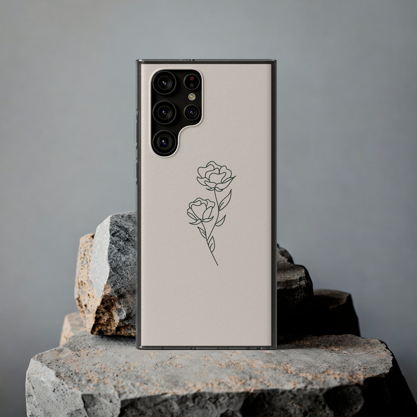 Simple Rose Phone Case | iPhone 15 Plus/ Pro, 14, 13, 12| Google Pixel 7, Pro, 5| Samsung Galaxy S23 All Major Phone Models