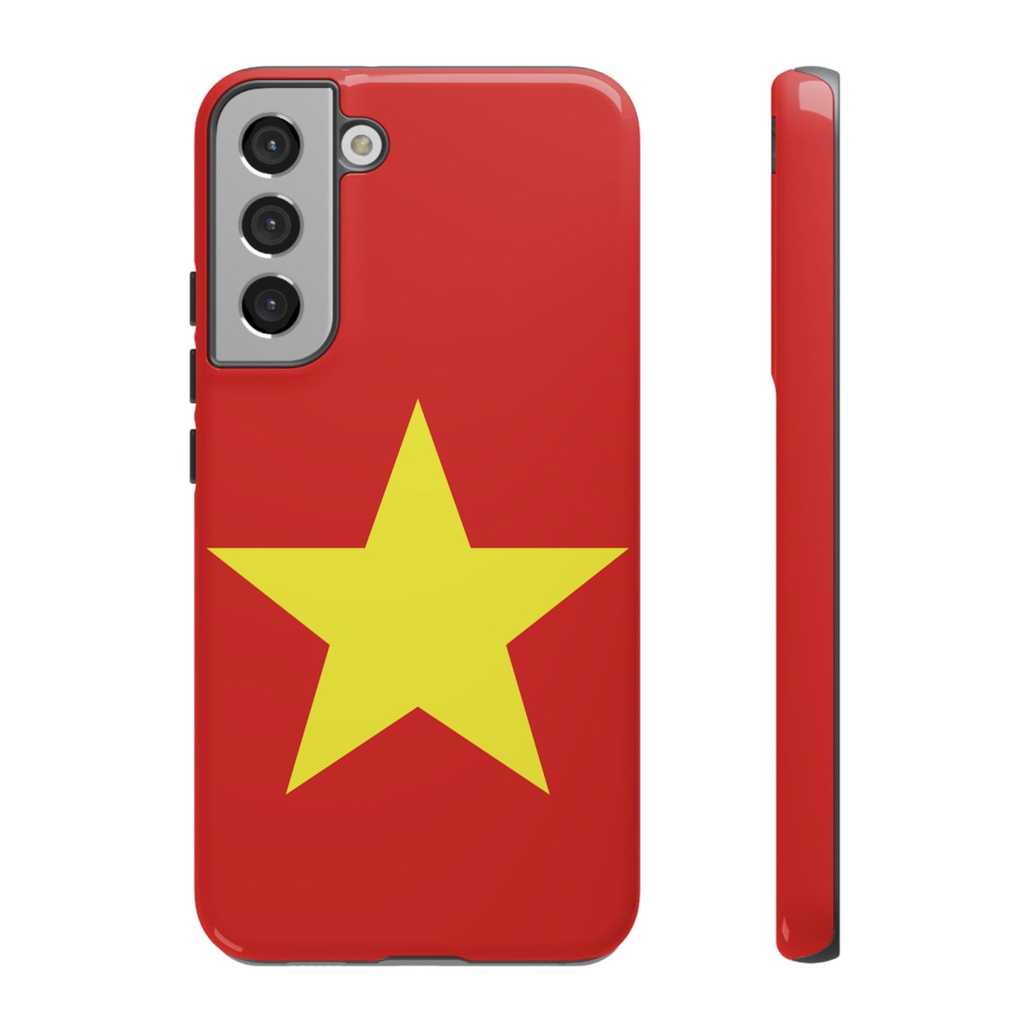 Vietnam Flag Phone Case | iPhone 15 Plus/ Pro, 14, 13, 12| Google Pixel 7, Pro, 5| Samsung Galaxy S23 All Major Phone Models