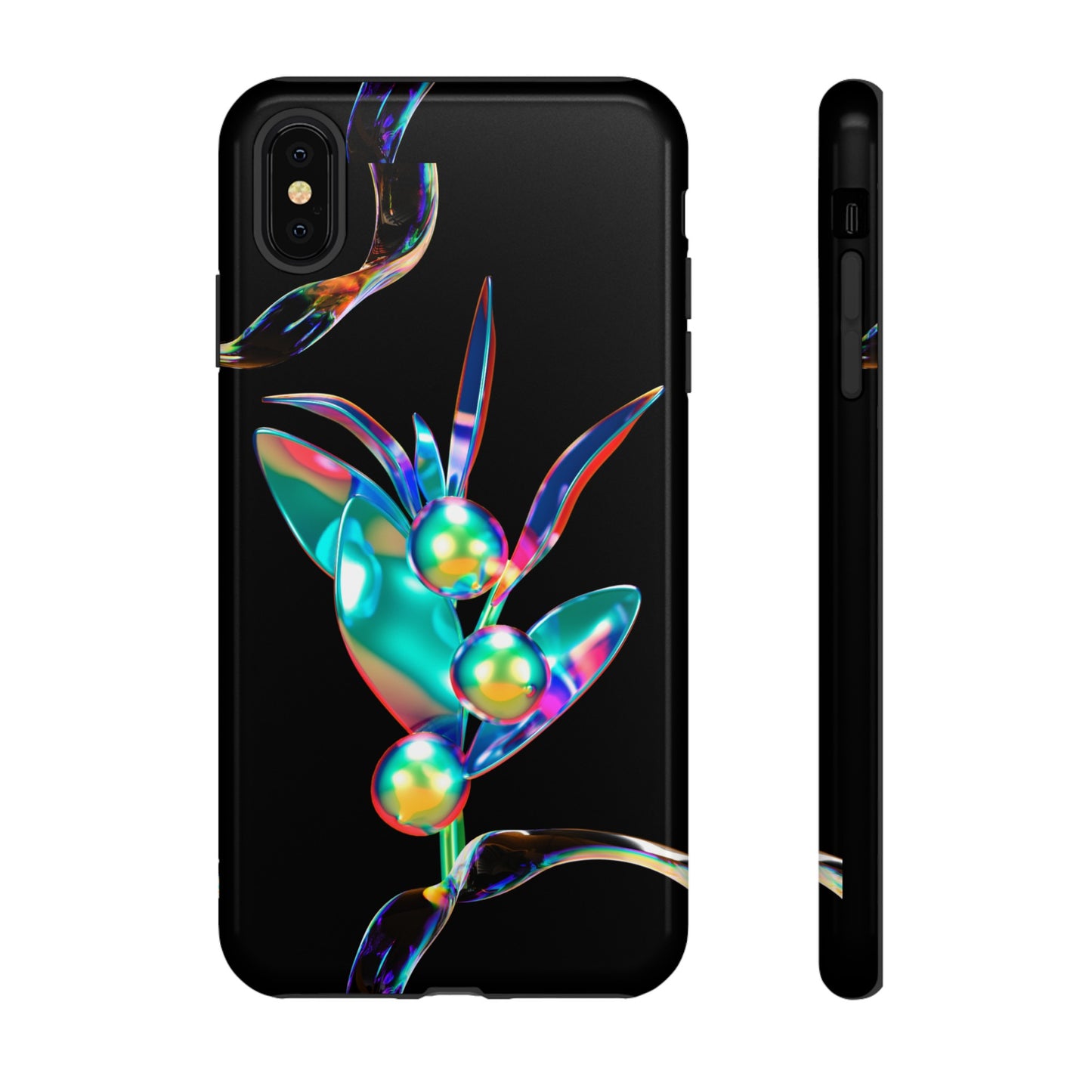 Psychedelic Flower Wallpaper Phone Case | iPhone 15 Plus/ Pro, 14, 13, 12| Google Pixel 7, Pro, 5| Samsung Galaxy S23 All Major Phone Models