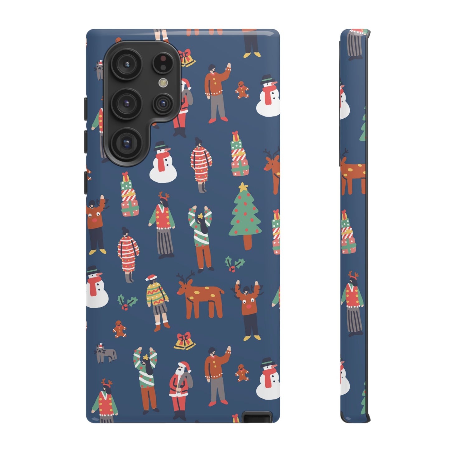 Christmas Party Wallpaper Phone Case | iPhone 15 Plus/ Pro, 14, 13, 12| Google Pixel 7, Pro, 5| Samsung Galaxy S23 All Major Phone Models