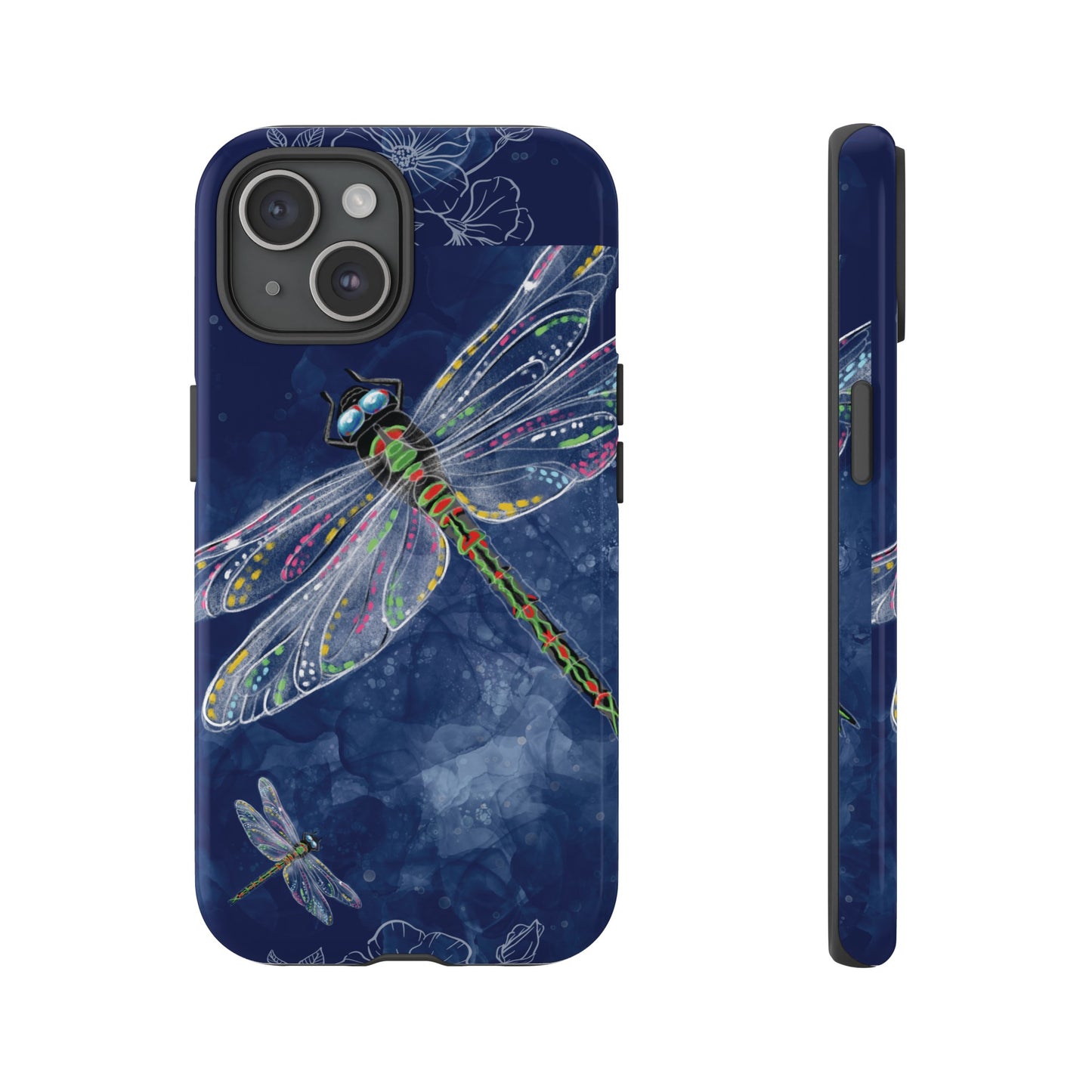 Dragonfly Wallpaper Phone Case | iPhone 15 Plus/ Pro, 14, 13, 12| Google Pixel 7, Pro, 5| Samsung Galaxy S23 All Major Phone Models