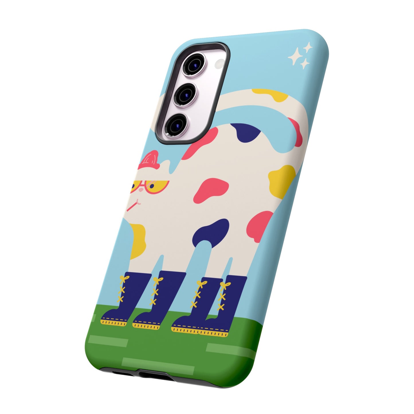 Rainboot Cat Phone Case | iPhone 15 Plus/ Pro, 14, 13, 12| Google Pixel 7, Pro, 5| Samsung Galaxy S23 All Major Phone Models