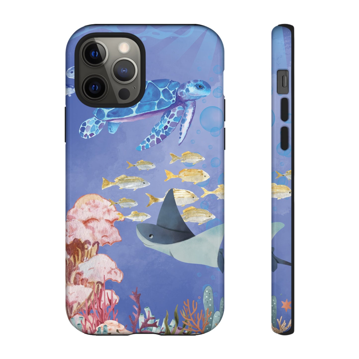 Underwater Scene Wallpaper Phone Case | iPhone 15 Plus/ Pro, 14, 13, 12| Google Pixel 7, Pro, 5| Samsung Galaxy S23 All Major Phone Models