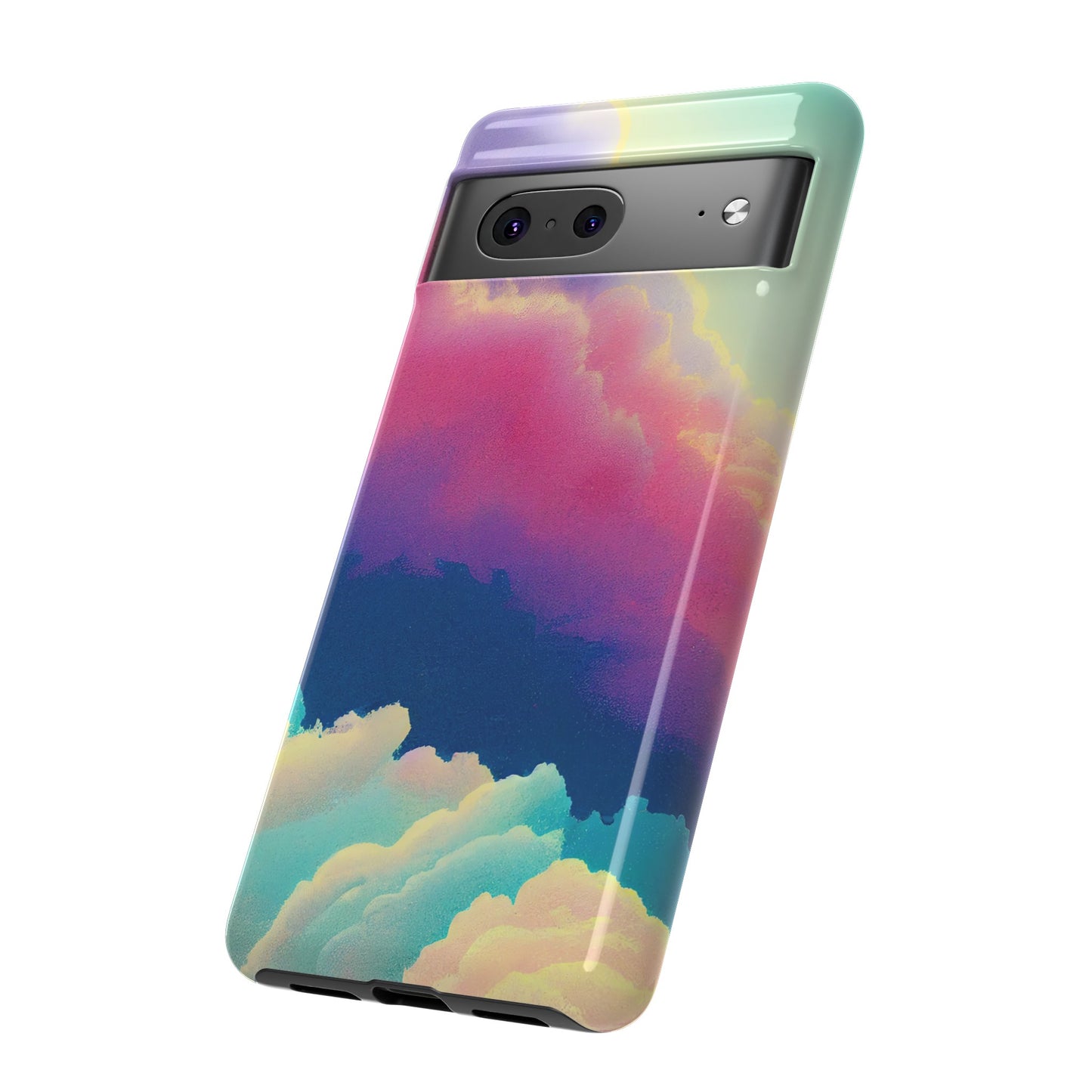 Colourful Clouds Wallpaper Phone Case | iPhone 15 Plus/ Pro, 14, 13, 12| Google Pixel 7, Pro, 5| Samsung Galaxy S23 All Major Phone Models