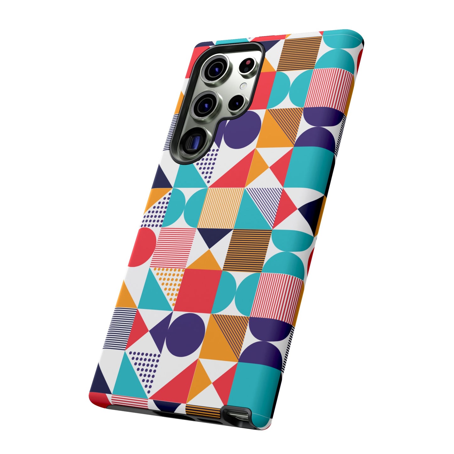 Geometric Patterned Wallpaper Phone Case | iPhone 15 Plus/ Pro, 14, 13, 12| Google Pixel 7, Pro, 5|Samsung Galaxy S23 All Major Phone Models