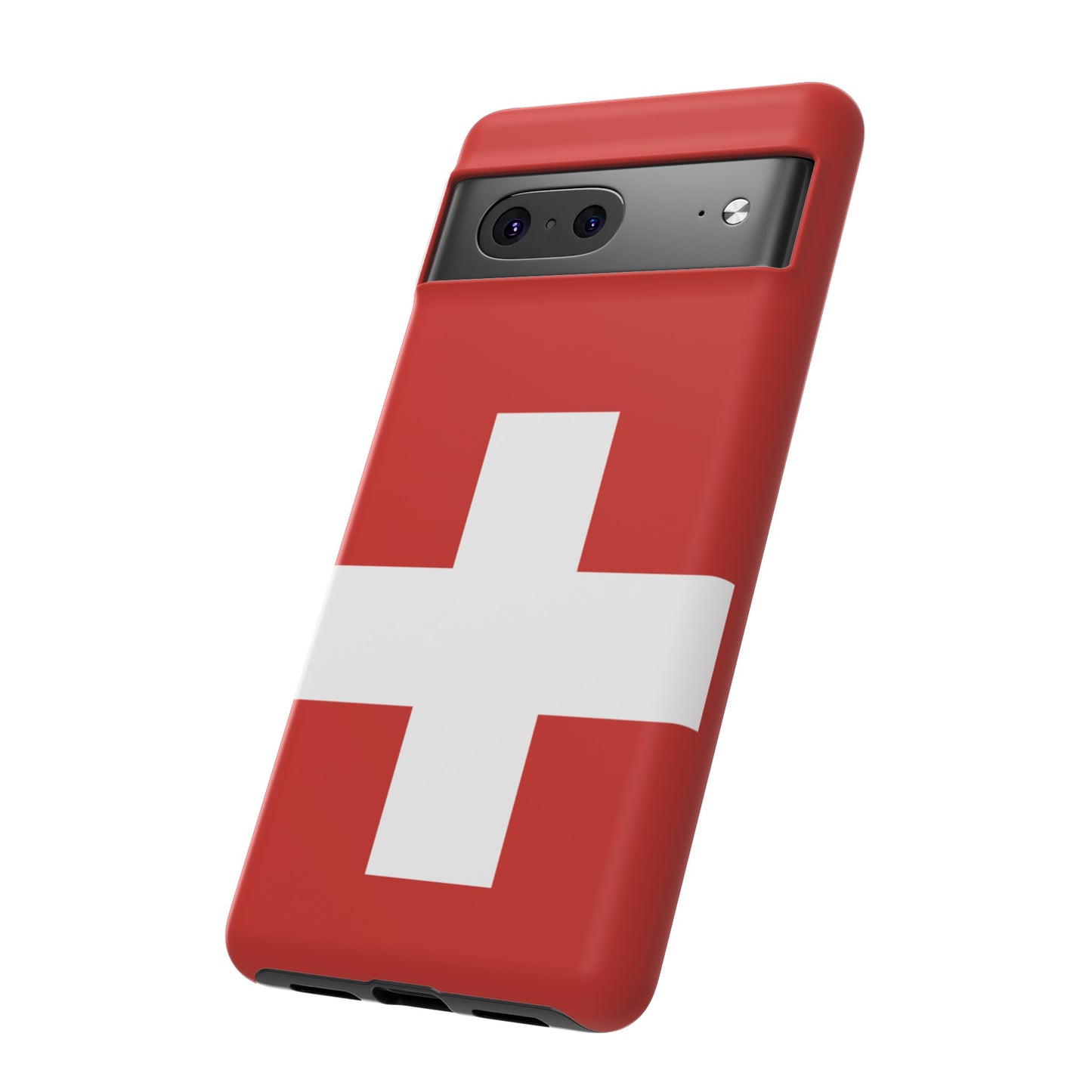 Switzerland Flag Phone Case | iPhone 15 Plus/ Pro, 14, 13, 12| Google Pixel 7, Pro, 5| Samsung Galaxy S23 All Major Phone Models