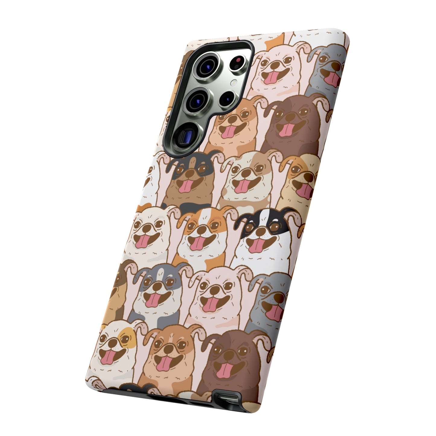 Dog Line Up Phone Case | iPhone 15 Plus/ Pro, 14, 13, 12| Google Pixel 7, Pro, 5| Samsung Galaxy S23 All Major Phone Models