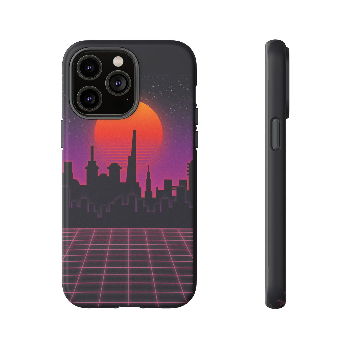 Retro City Phone Case | iPhone 15 Plus/ Pro, 14, 13, 12| Google Pixel 7, Pro, 5| Samsung Galaxy S23 All Major Phone Models