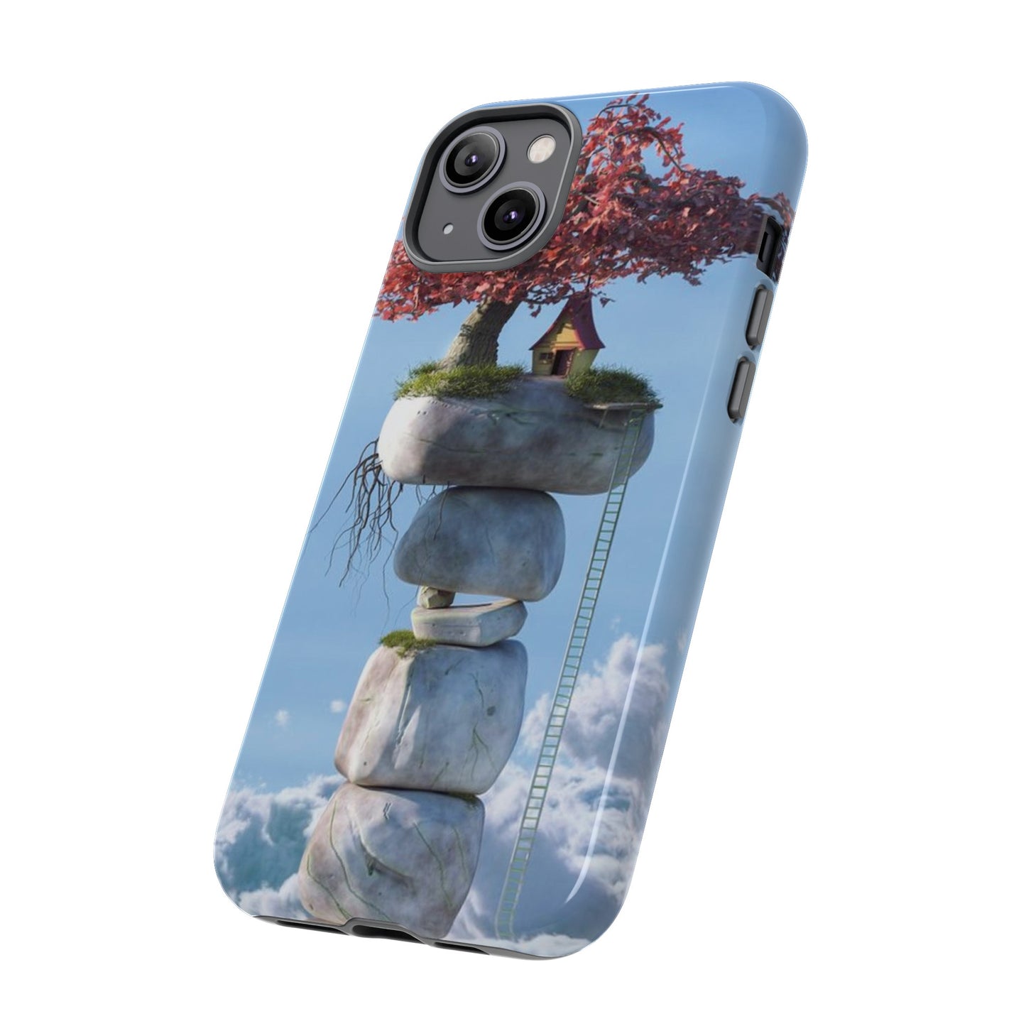 The House In the Sky Phone Case | iPhone 15 Plus/ Pro, 14, 13, 12| Google Pixel 7, Pro, 5| Samsung Galaxy S23 All Major Phone Models