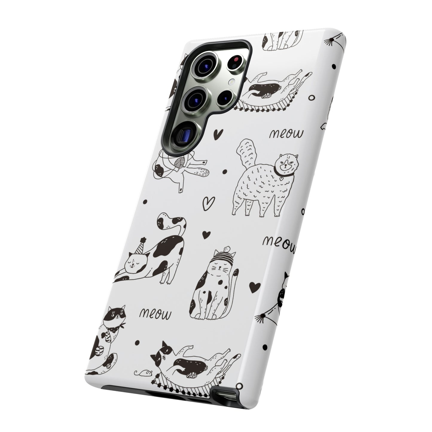 Cat Playtime Phone Case | iPhone 15 Plus/ Pro, 14, 13, 12| Google Pixel 7, Pro, 5| Samsung Galaxy S23 All Major Phone Models