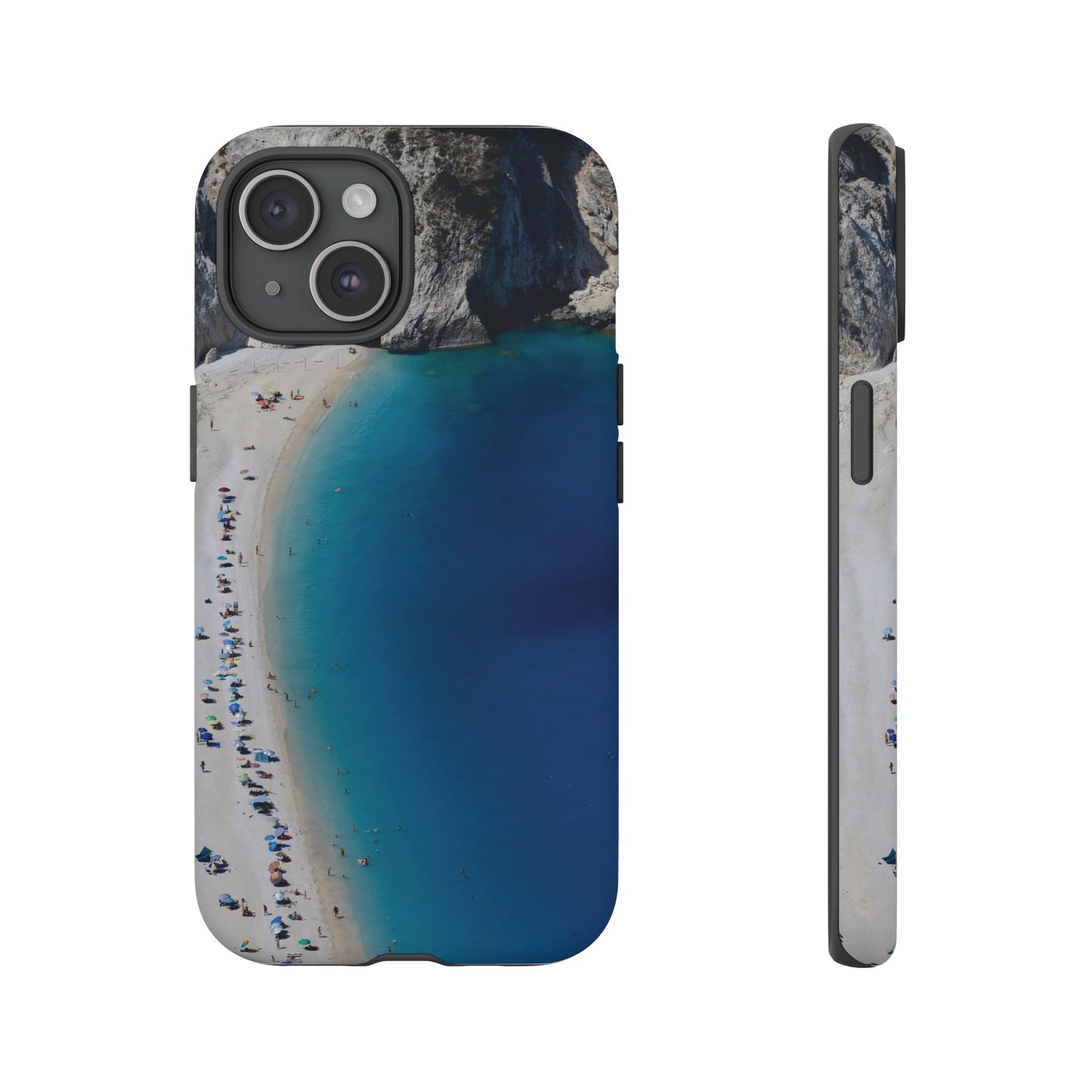 Blue Beach Wallpaper Phone Case | iPhone 15 Plus/ Pro, 14, 13, 12| Google Pixel 7, Pro, 5| Samsung Galaxy S23 All Major Phone Models