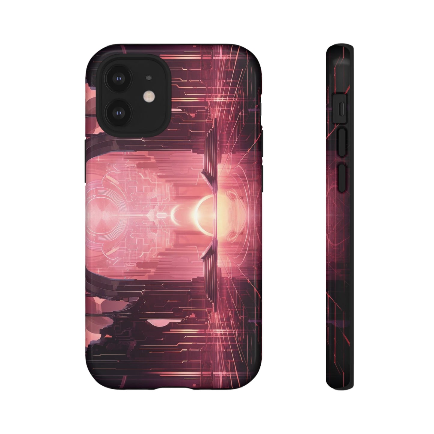 Sci-Fi Hall Wallpaper Phone Case | iPhone 15 Plus/ Pro, 14, 13, 12| Google Pixel 7, Pro, 5| Samsung Galaxy S23 All Major Phone Models