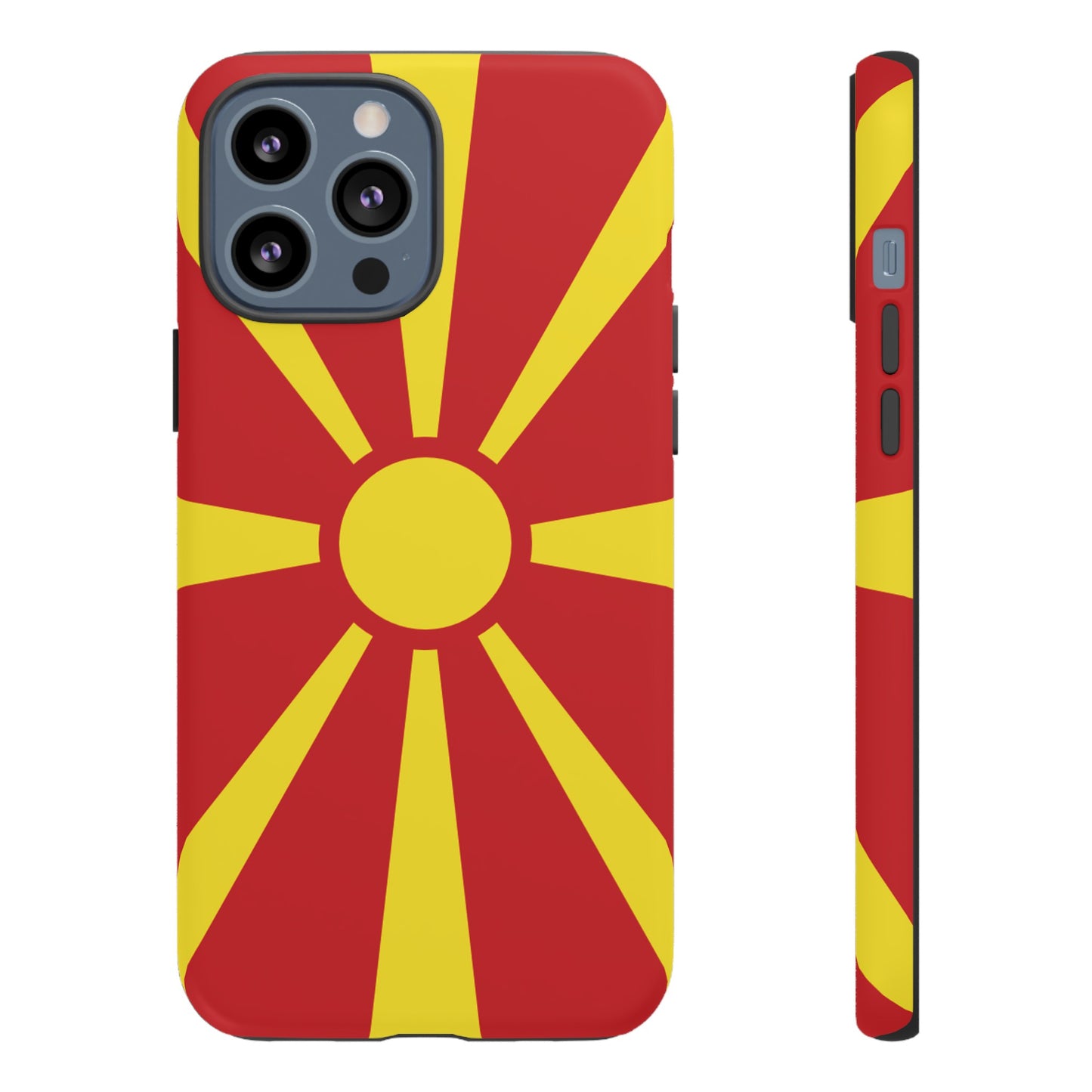 Macedonia Flag Phone Case | iPhone 15 Plus/ Pro, 14, 13, 12| Google Pixel 7, Pro, 5| Samsung Galaxy S23 All Major Phone Models