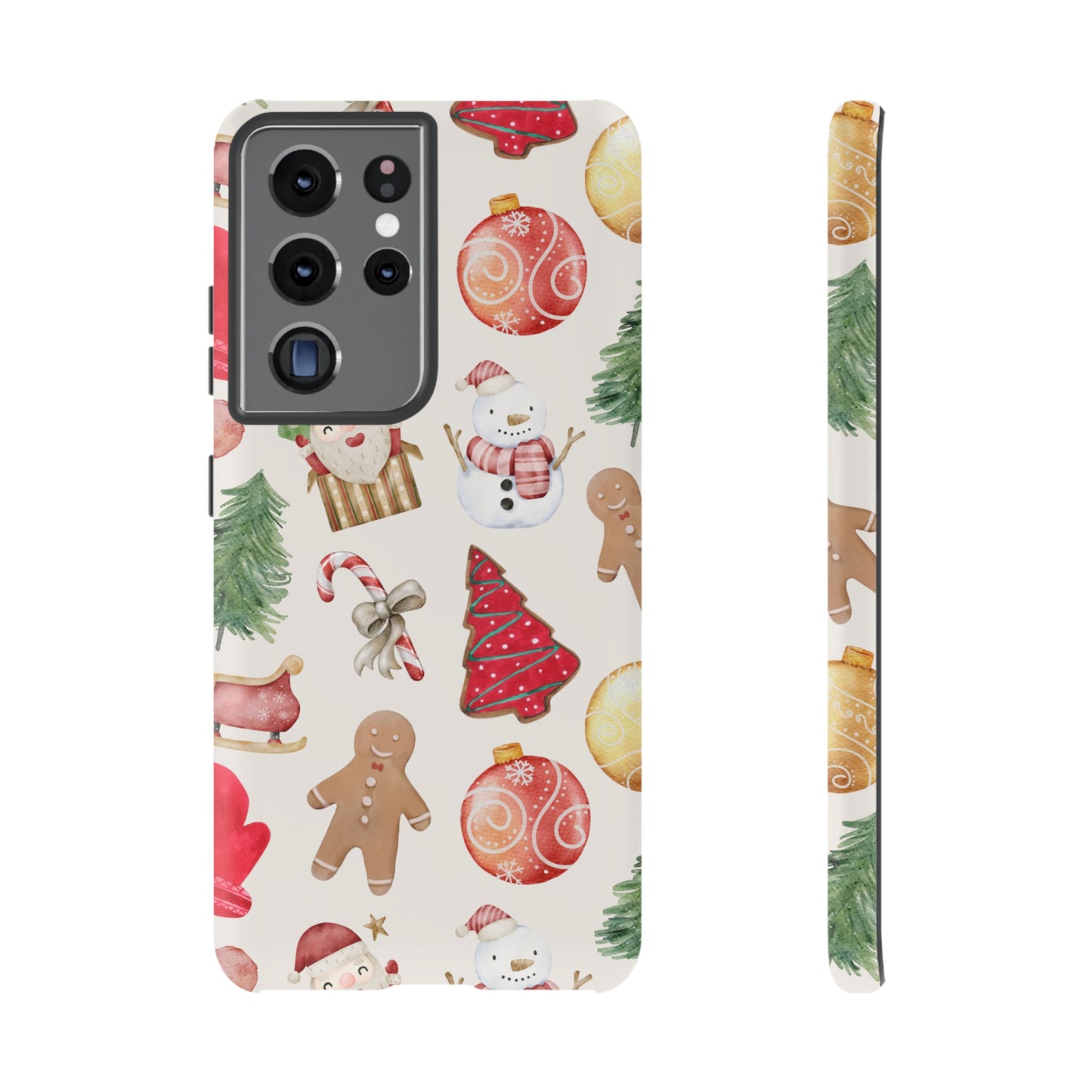 Collage Christmas Wallpaper Phone Case | iPhone 15 Plus/ Pro, 14, 13, 12| Google Pixel 7, Pro, 5| Samsung Galaxy S23 All Major Phone Models