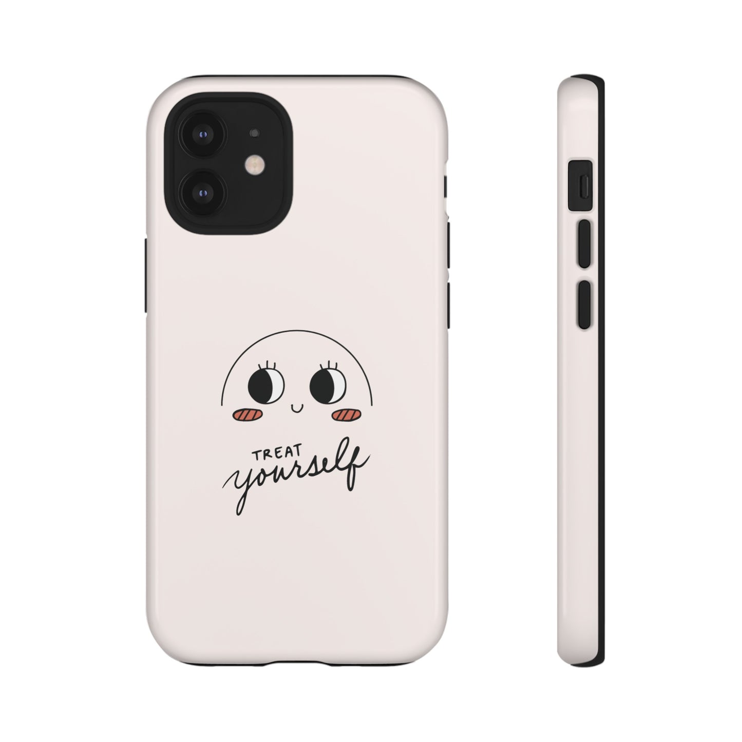 Treat Yourself Wallpaper Phone Case | iPhone 15 Plus/ Pro, 14, 13, 12| Google Pixel 7, Pro, 5| Samsung Galaxy S23 All Major Phone Models