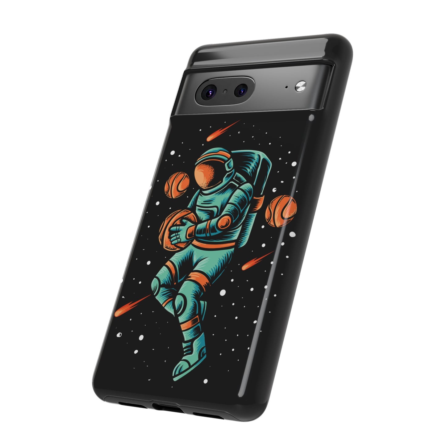 Space Basketball Phone Case | iPhone 15 Plus/ Pro, 14, 13, 12| Google Pixel 7, Pro, 5| Samsung Galaxy S23 All Major Phone Models