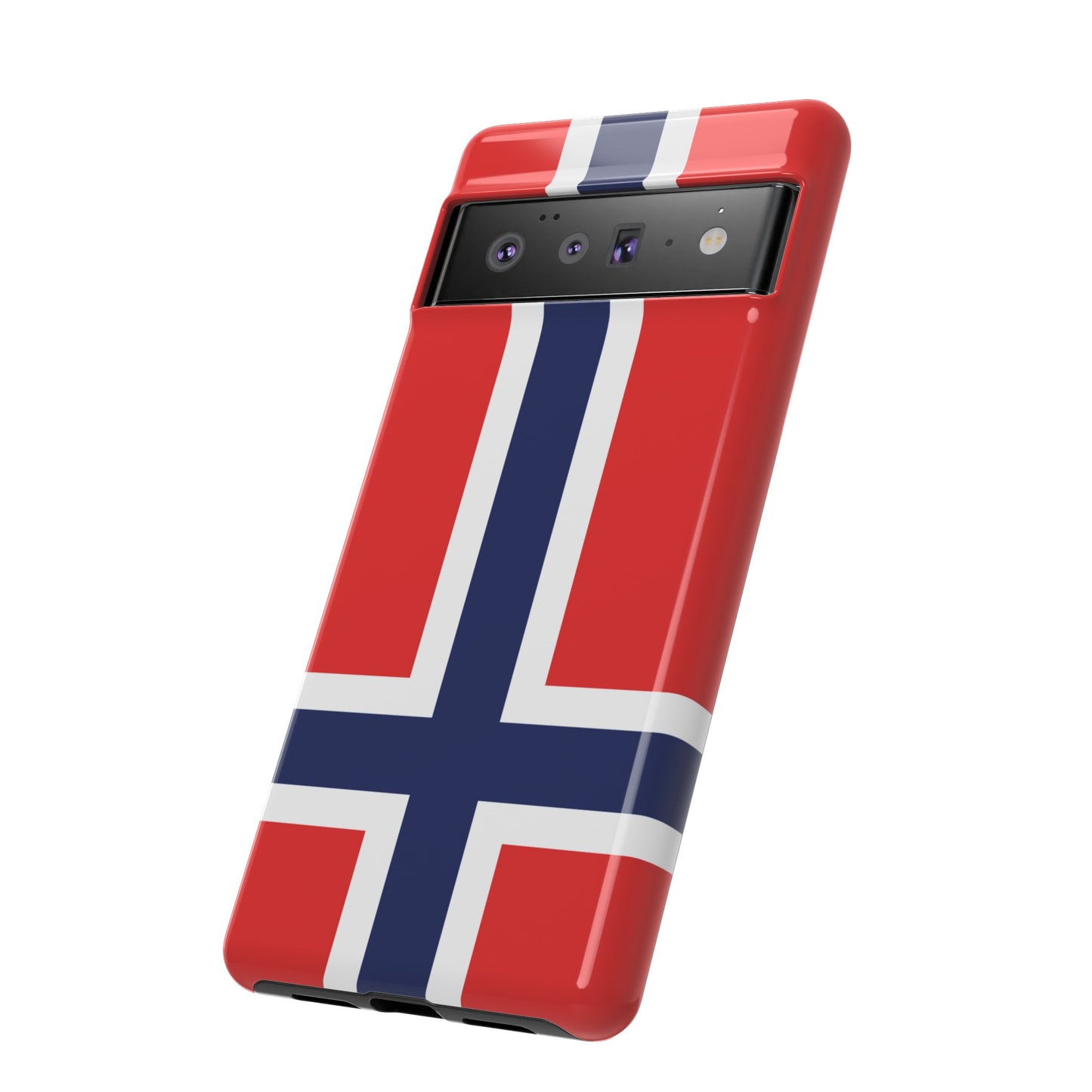 Norway Flag Phone Case | iPhone 15 Plus/ Pro, 14, 13, 12| Google Pixel 7, Pro, 5| Samsung Galaxy S23 All Major Phone Models