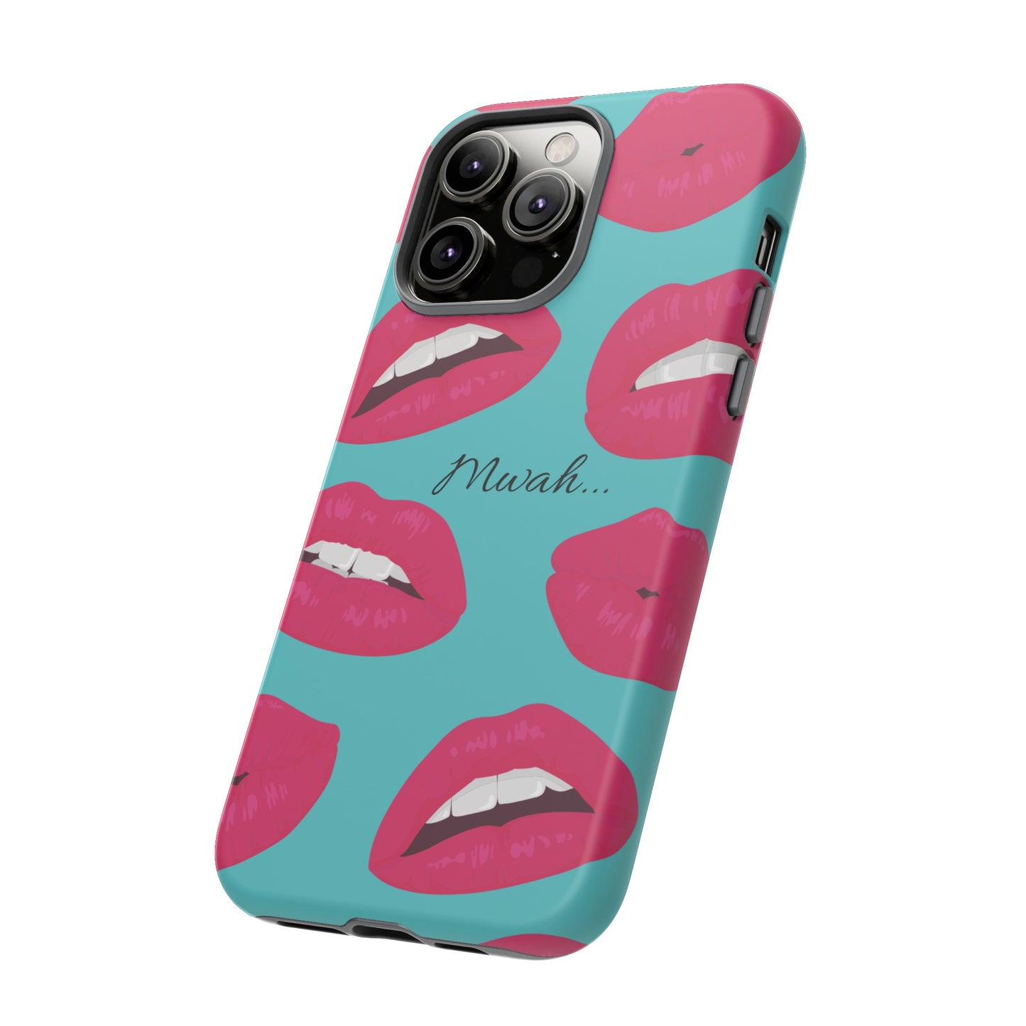 Mwah! Wallpaper Phone Case | iPhone 15 Plus/ Pro, 14, 13, 12| Google Pixel 7, Pro, 5| Samsung Galaxy S23 All Major Phone Models