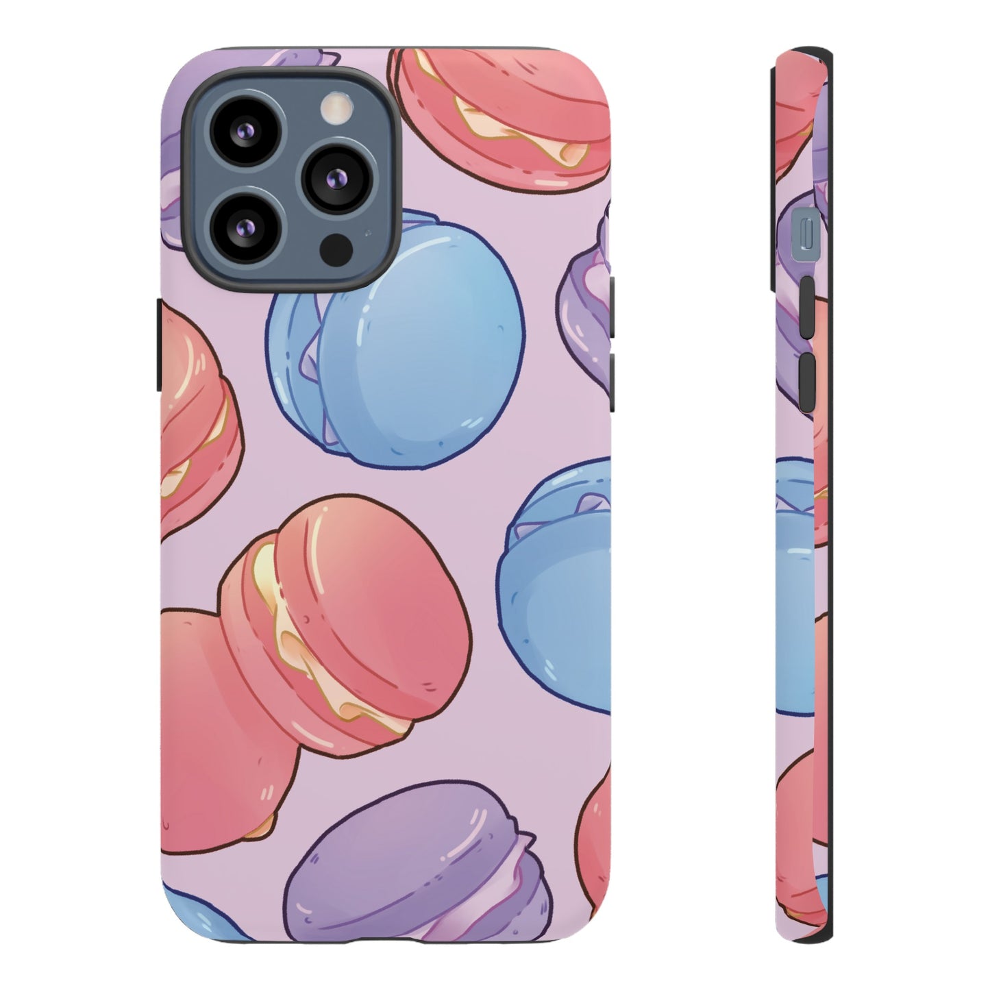 Macaron Wallpaper Phone Case | iPhone 15 Plus/ Pro, 14, 13, 12| Google Pixel 7, Pro, 5| Samsung Galaxy S23 All Major Phone Models